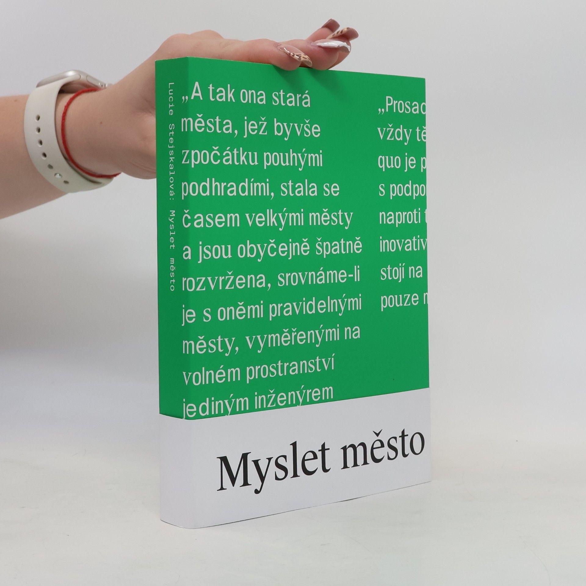 Lucie Stejskalová Myslet město