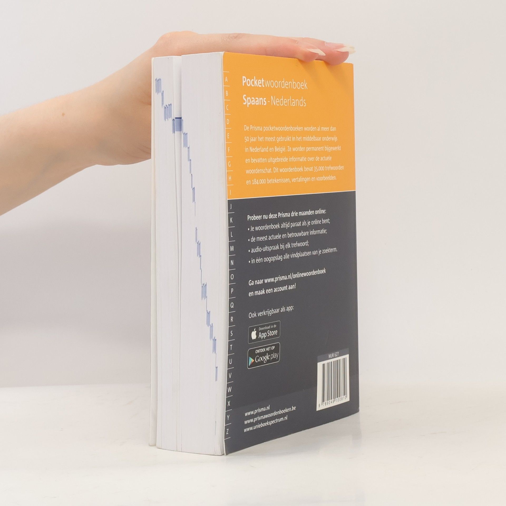 S. A. Vosters Prisma pocketwoordenboek Spaans-Nederlands