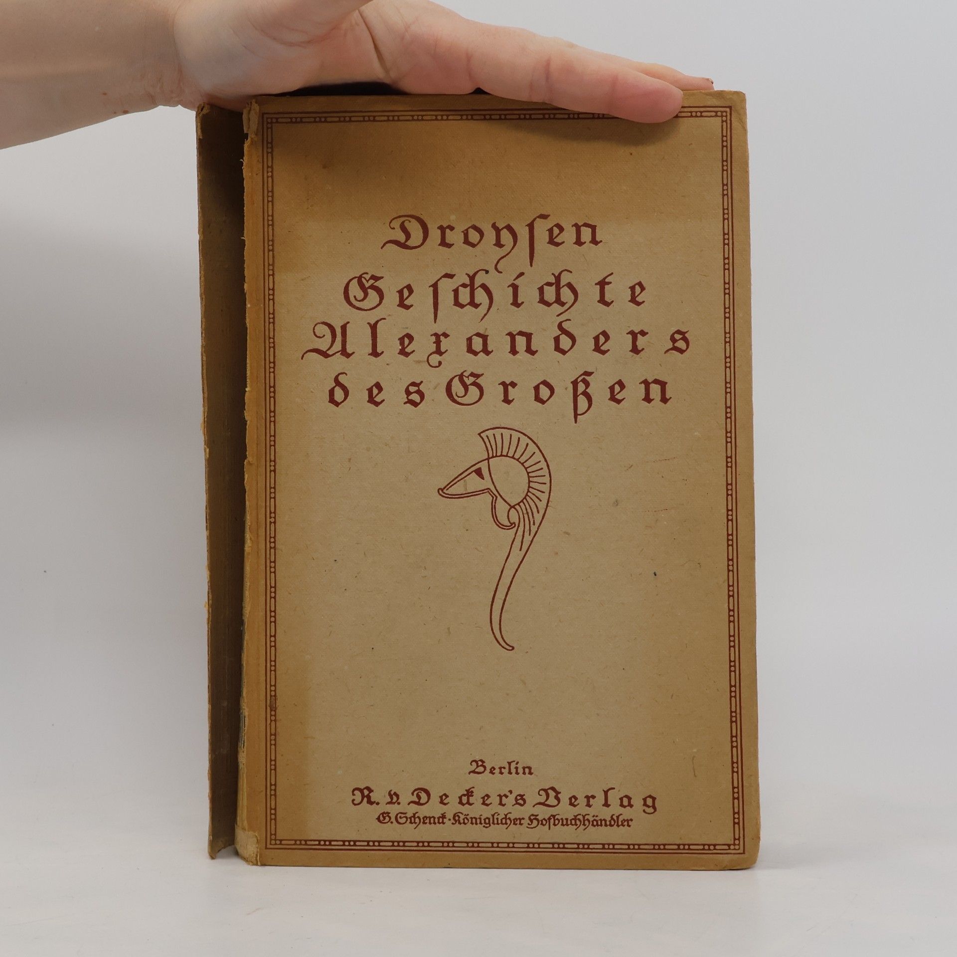 Droysen Johann Gustav Geschichte Alexanders des Großen