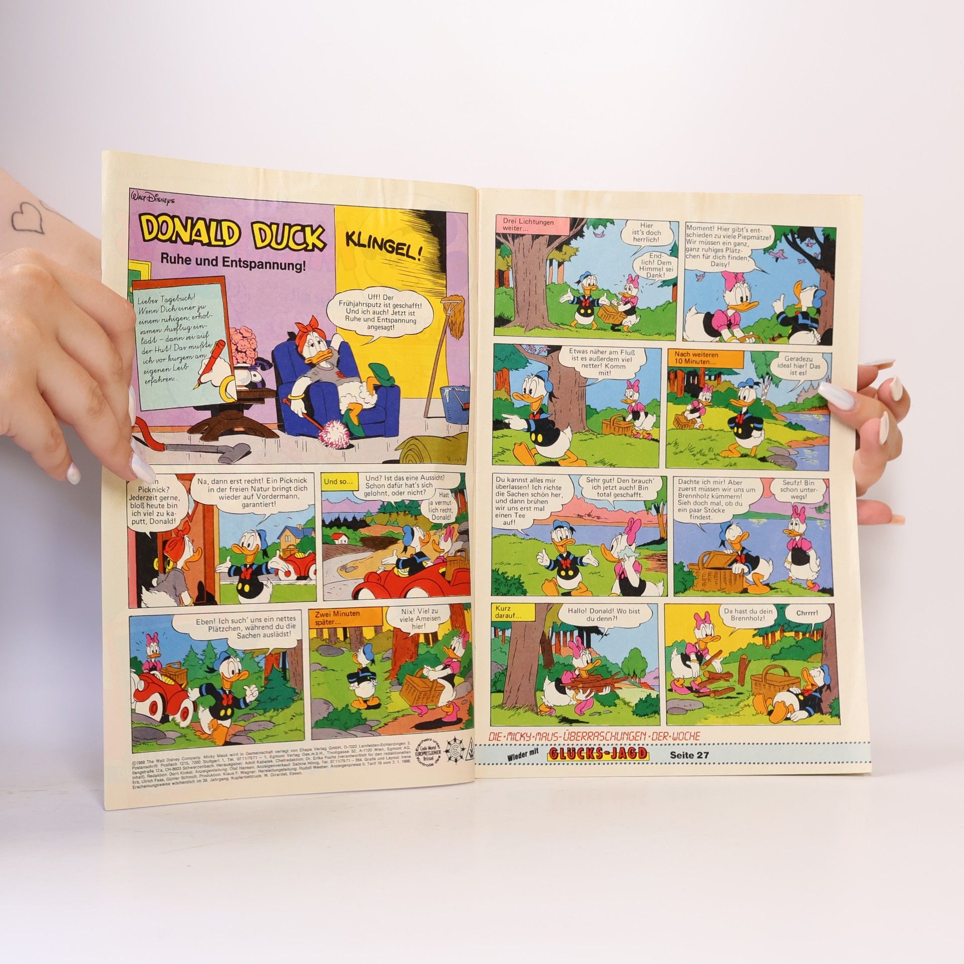 Various authors Micky Maus Nr. 14/1988