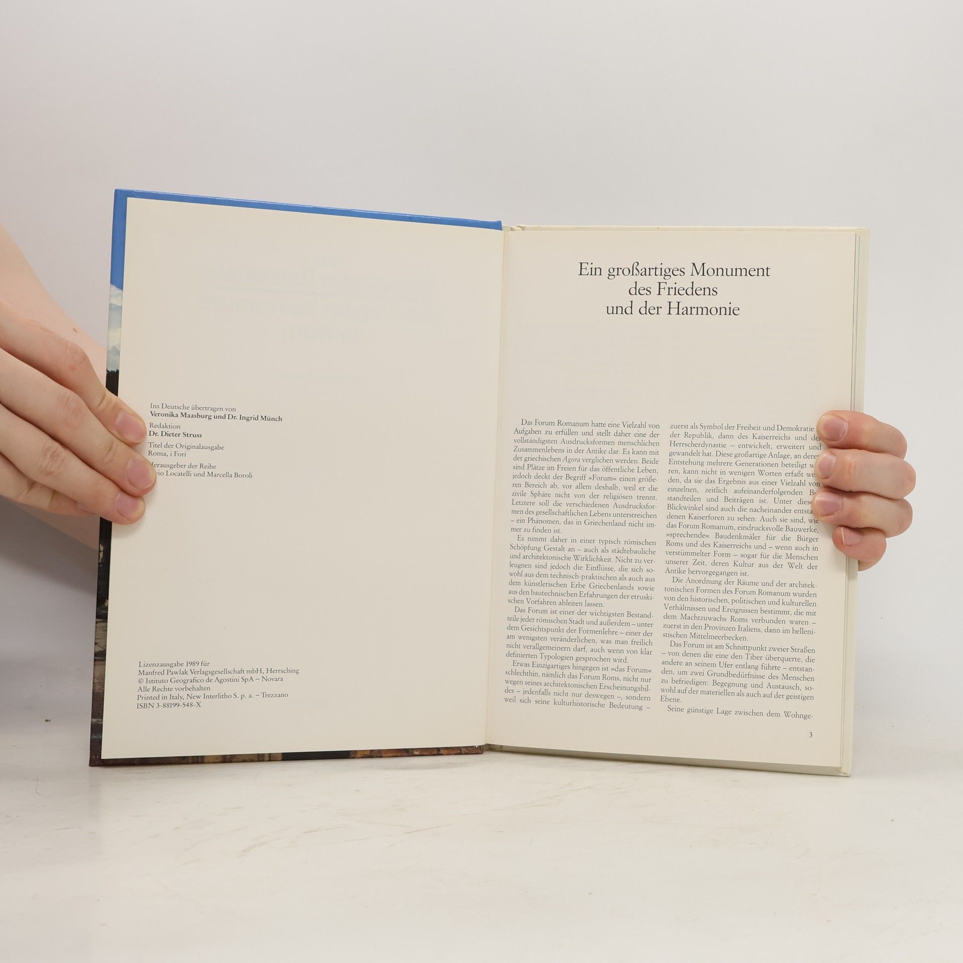 Autores varios Italien Klassische Reiseziele. Das Forum Romanum in Rom
