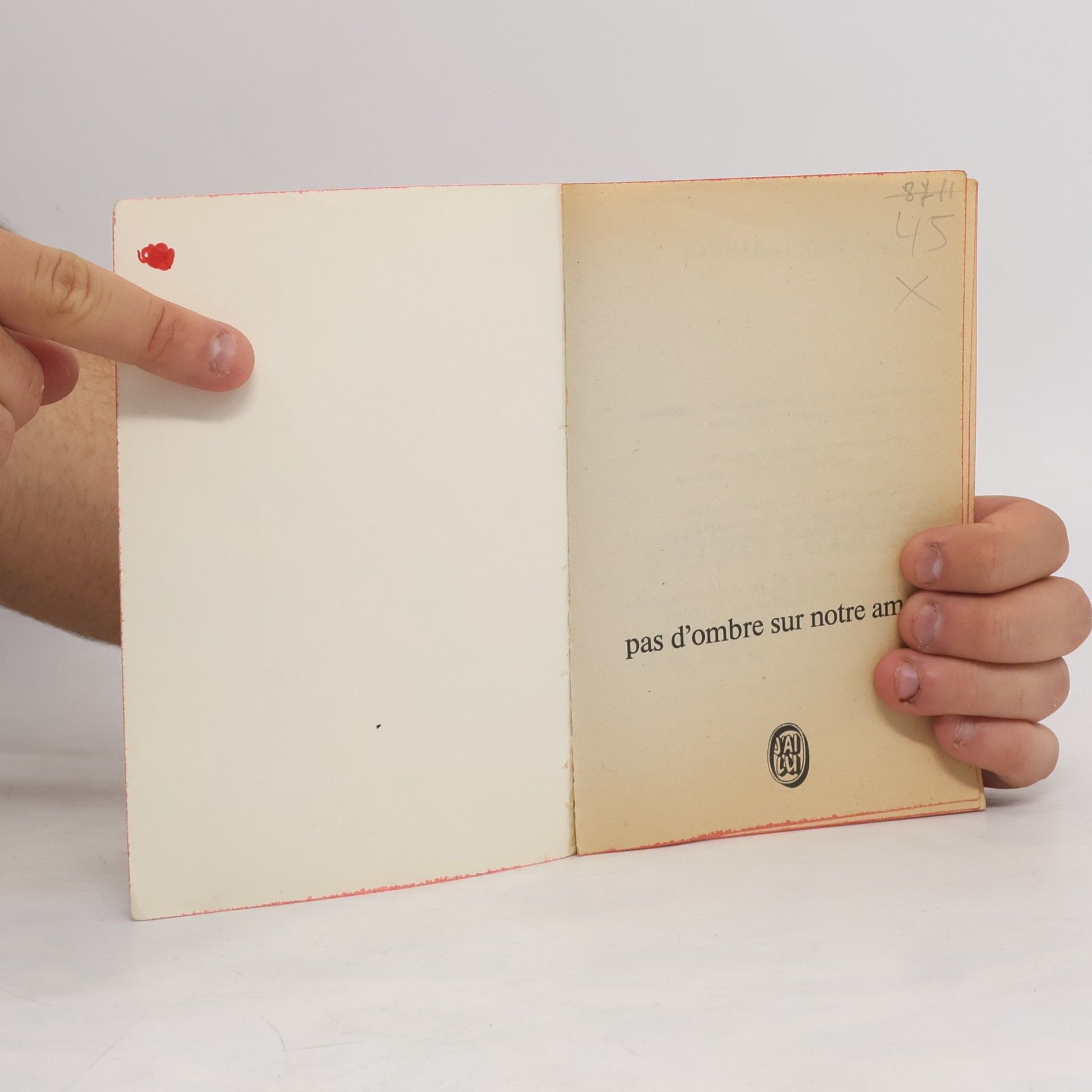 Barbara Cartland Pas d'ombre sur notre amour