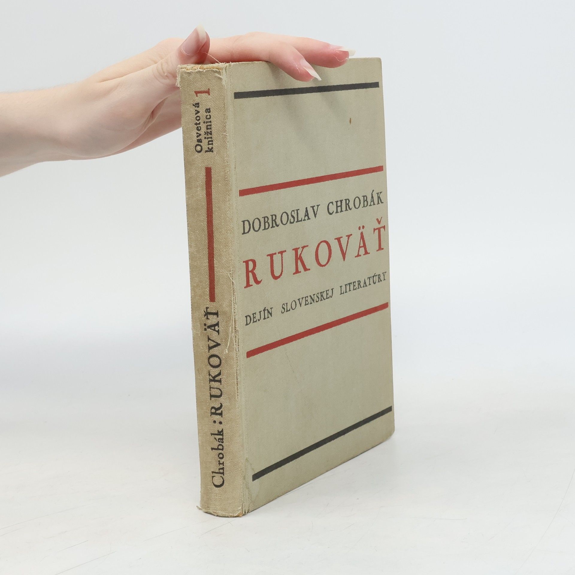 Dobroslav Chrobák Rukoväť dejín slovenskej literatúry