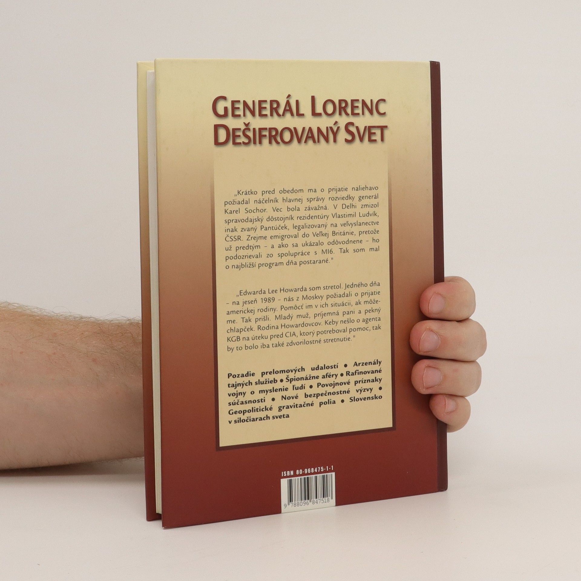 Lorenc Alojz Generál Lorenc - Dešifrovaný svet