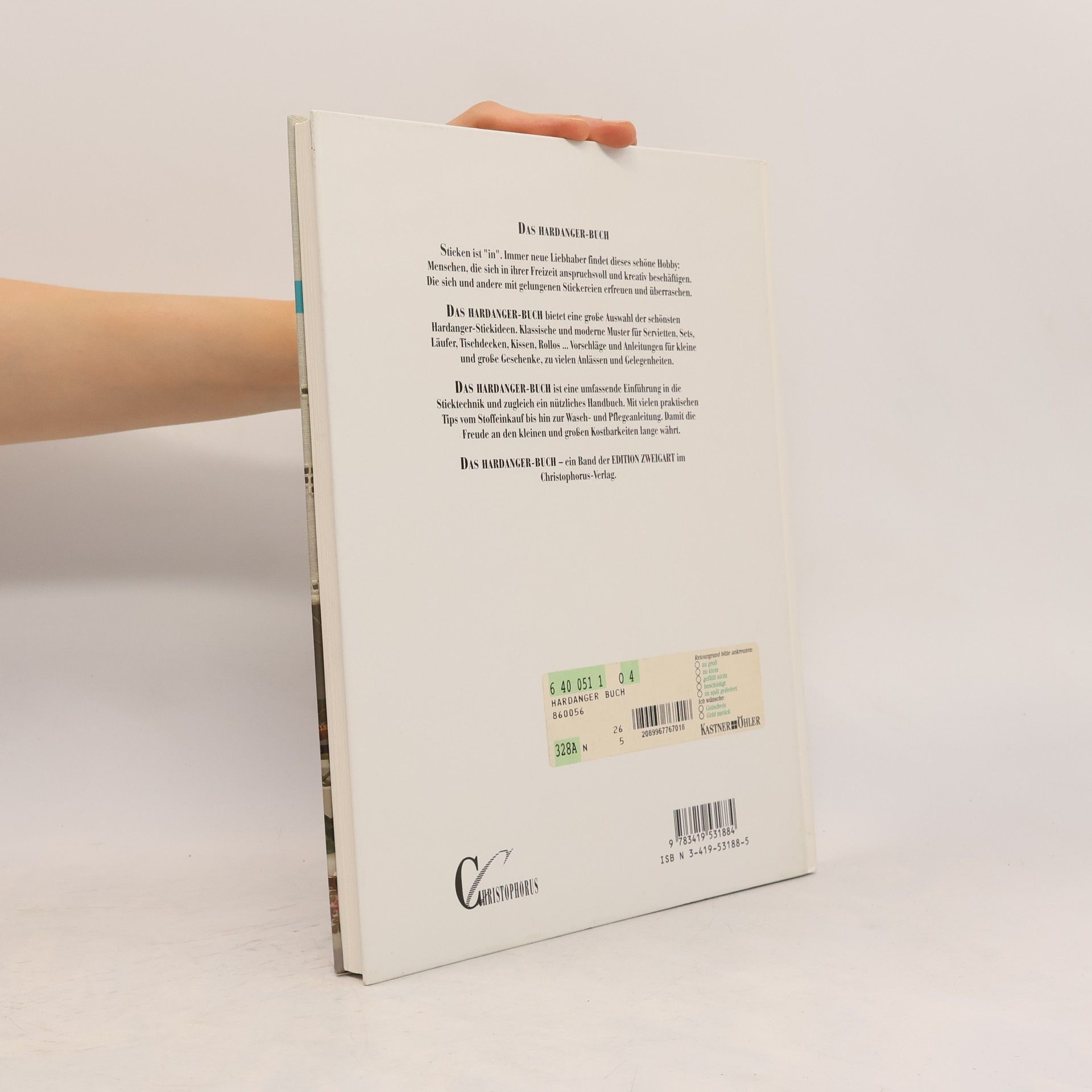 Barbl Kreibich Das Hardanger-Buch