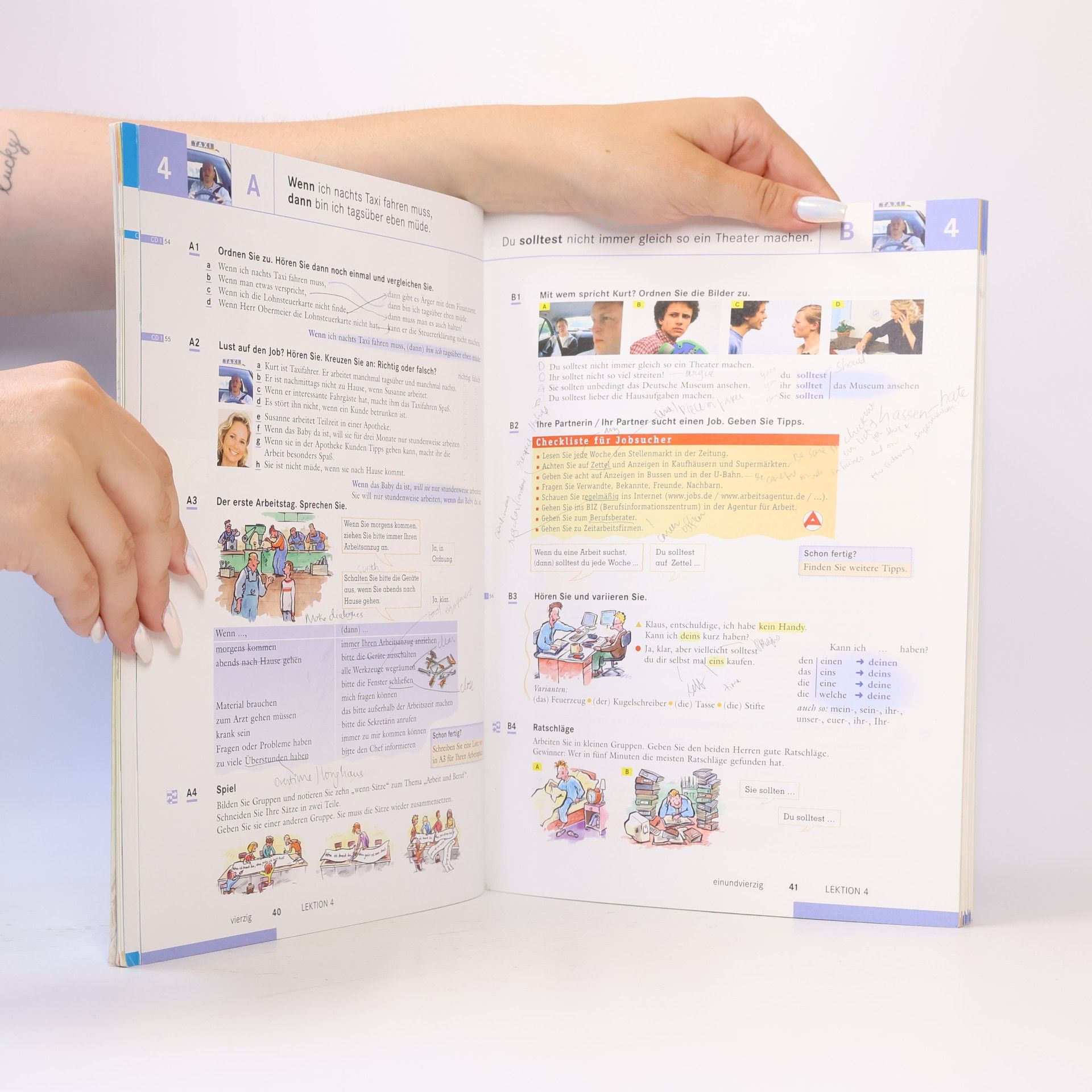 Autorenkollektiv Schritte plus 3, Niveau A2/1 (Kursbuch + Arbeitsbuch)