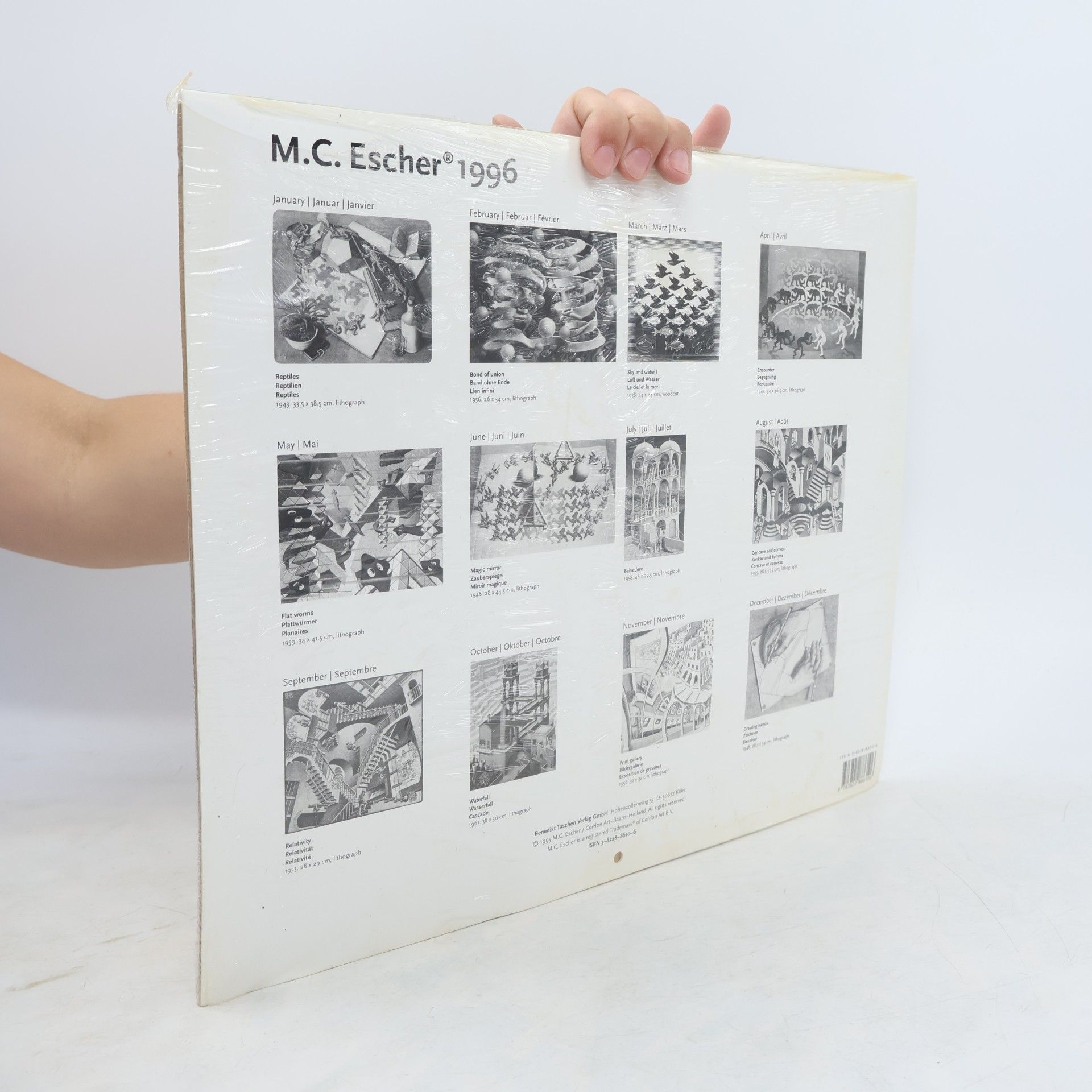 M. C. Escher 1996 Taschen Calendar