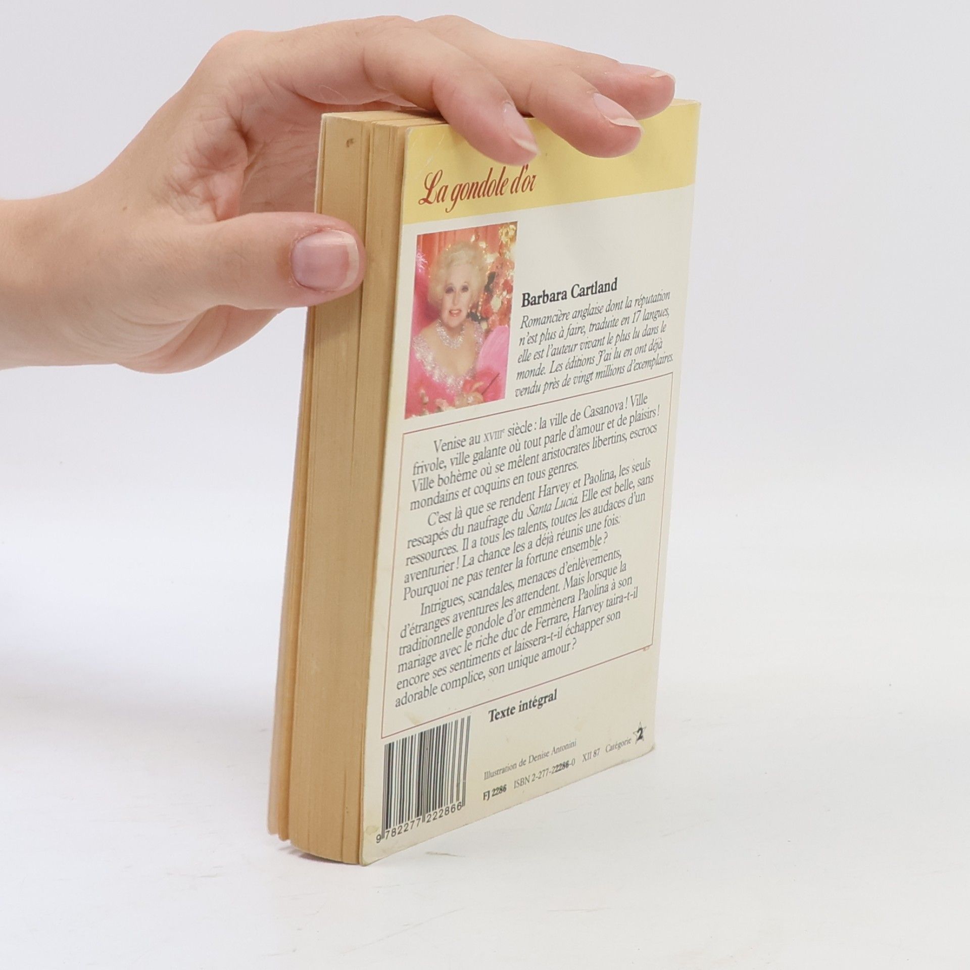 Barbara Cartland La gondole d'or