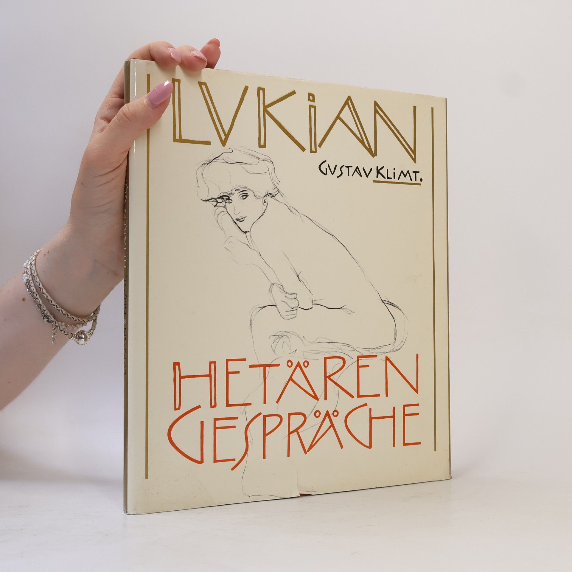 Gustav Klimt Hetärengespräche. Lukian