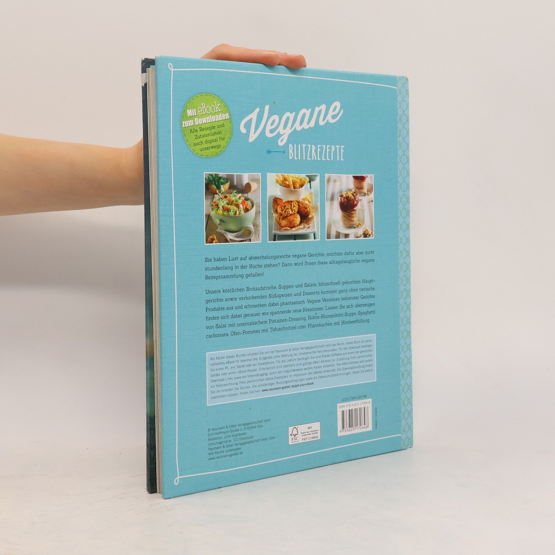 Kolektiv autorů Vegane Blitzrezepte