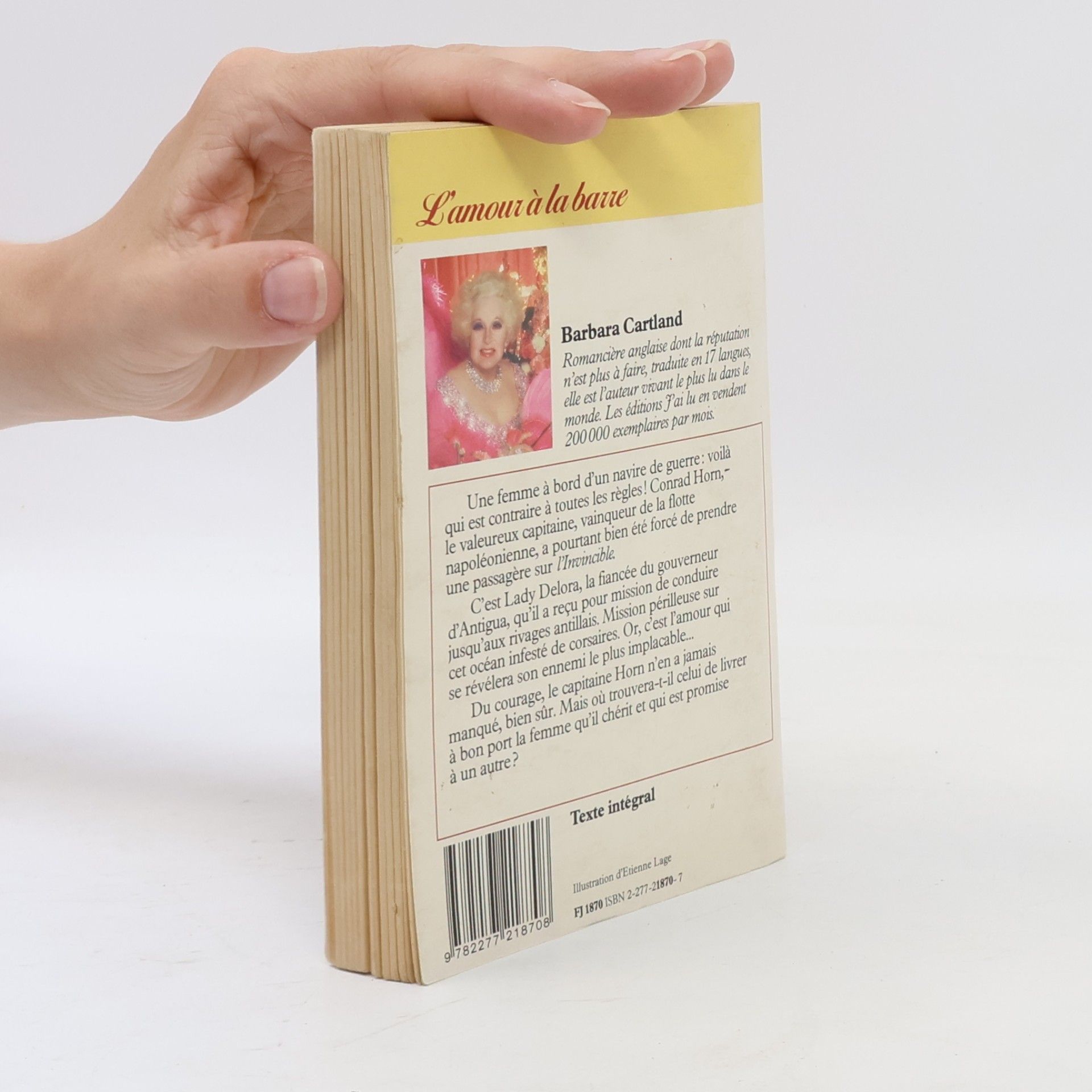 Barbara Cartland L'amour à la barre