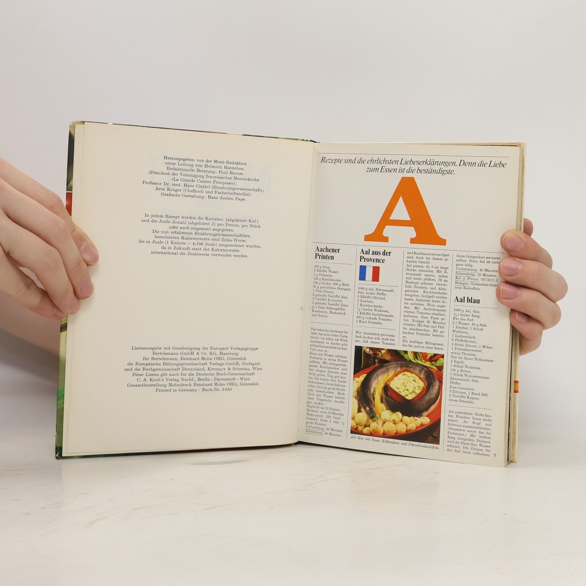 Autorenkollektiv Menu. Das groβe moderne Kochlexikon 1