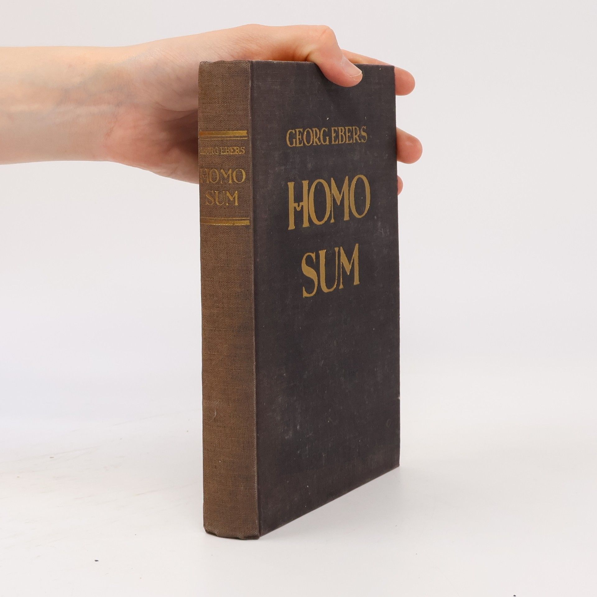 Georg Ebers Homo Sum