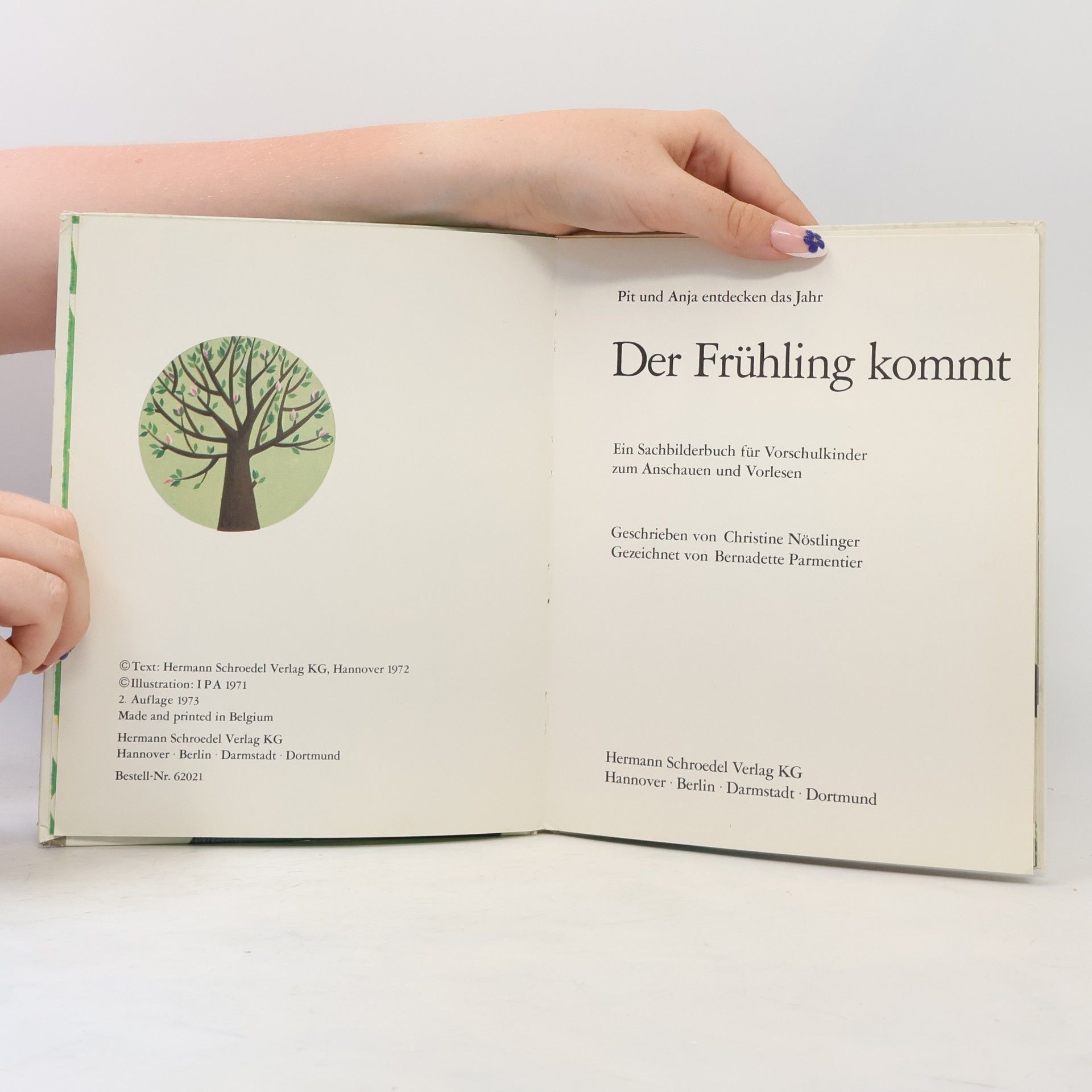 Christine Nöstlinger Pit und Anja entdecken das Jahr. Der Frühling kommt