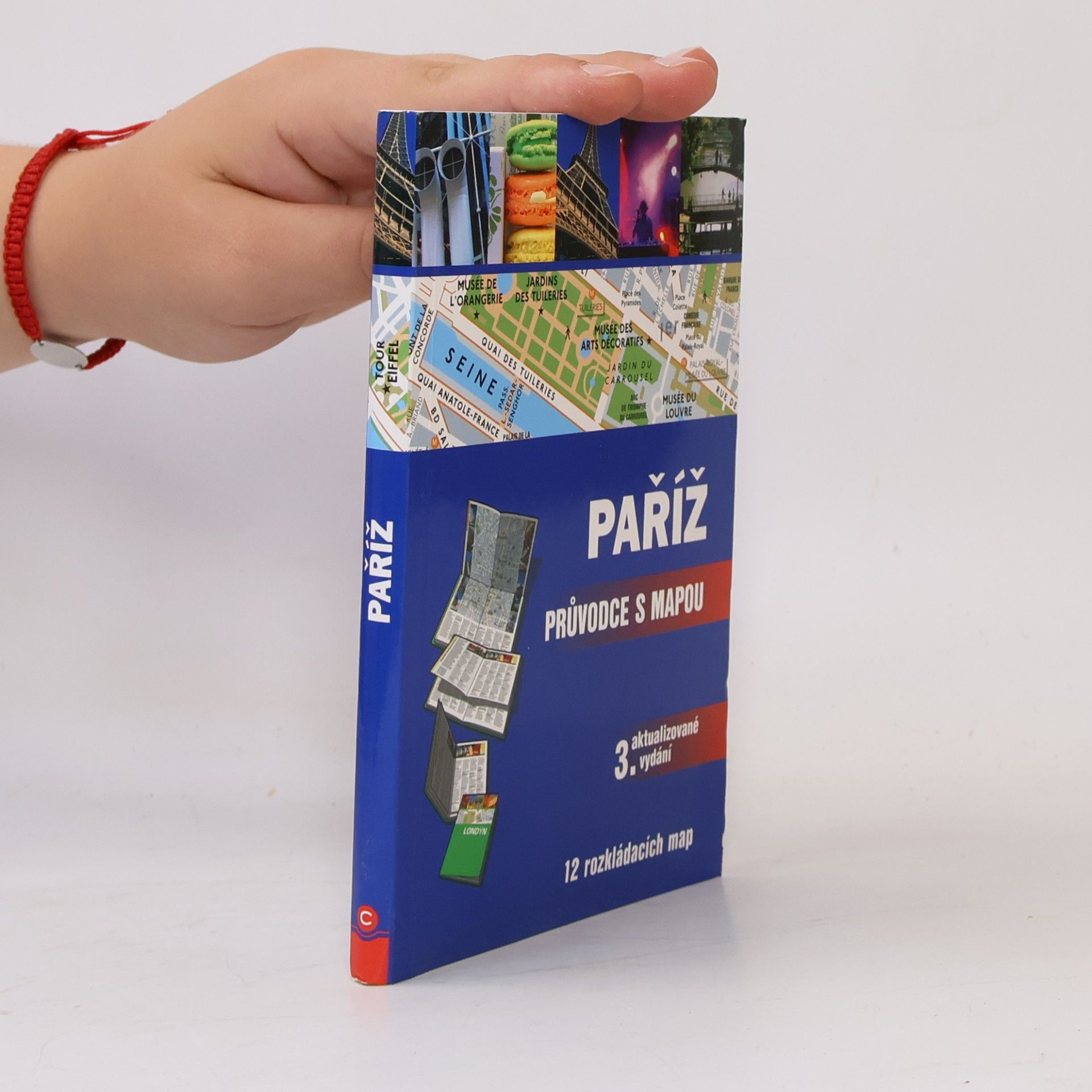 Autores varios Paříž. Průvodce s mapou