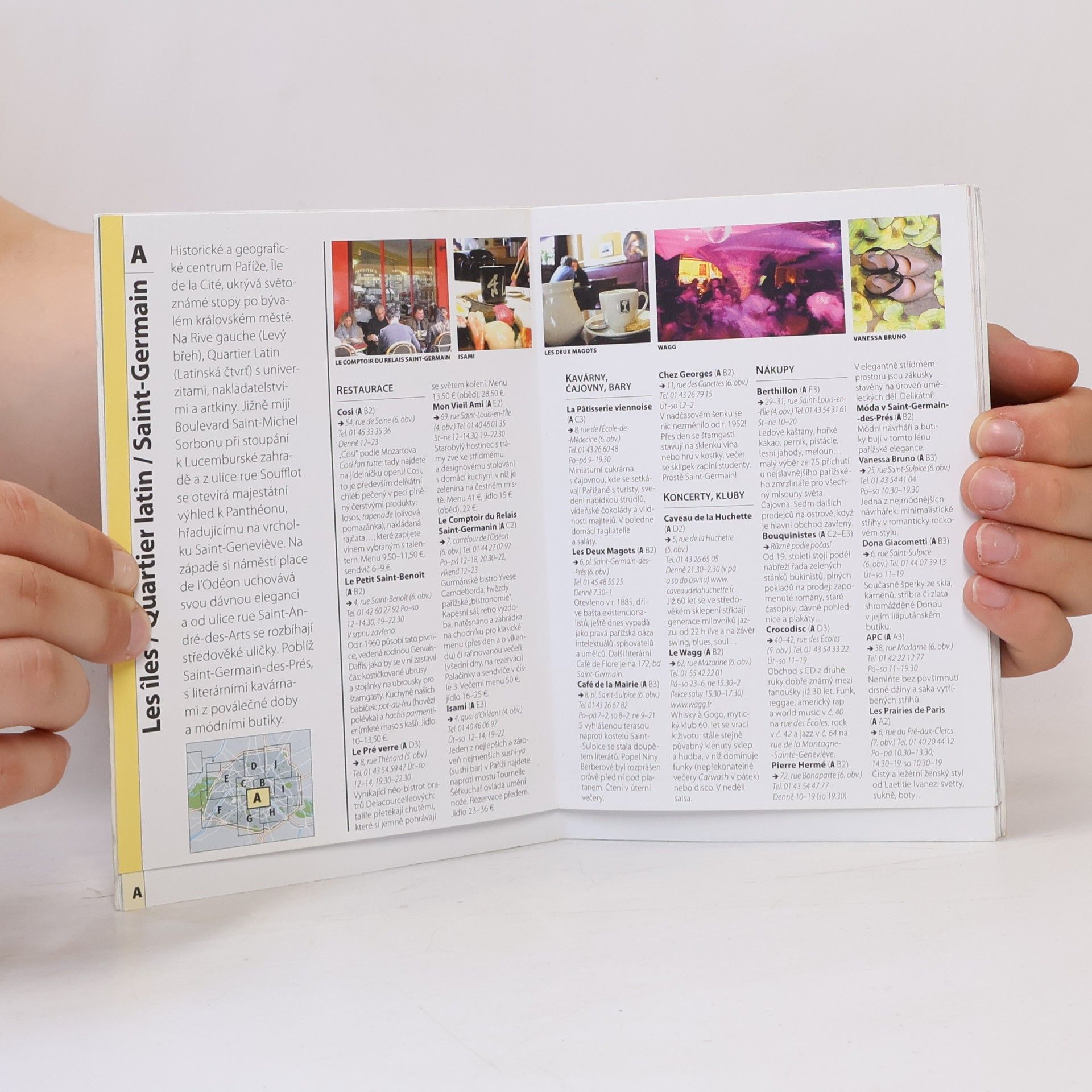 Autores varios Paříž. Průvodce s mapou
