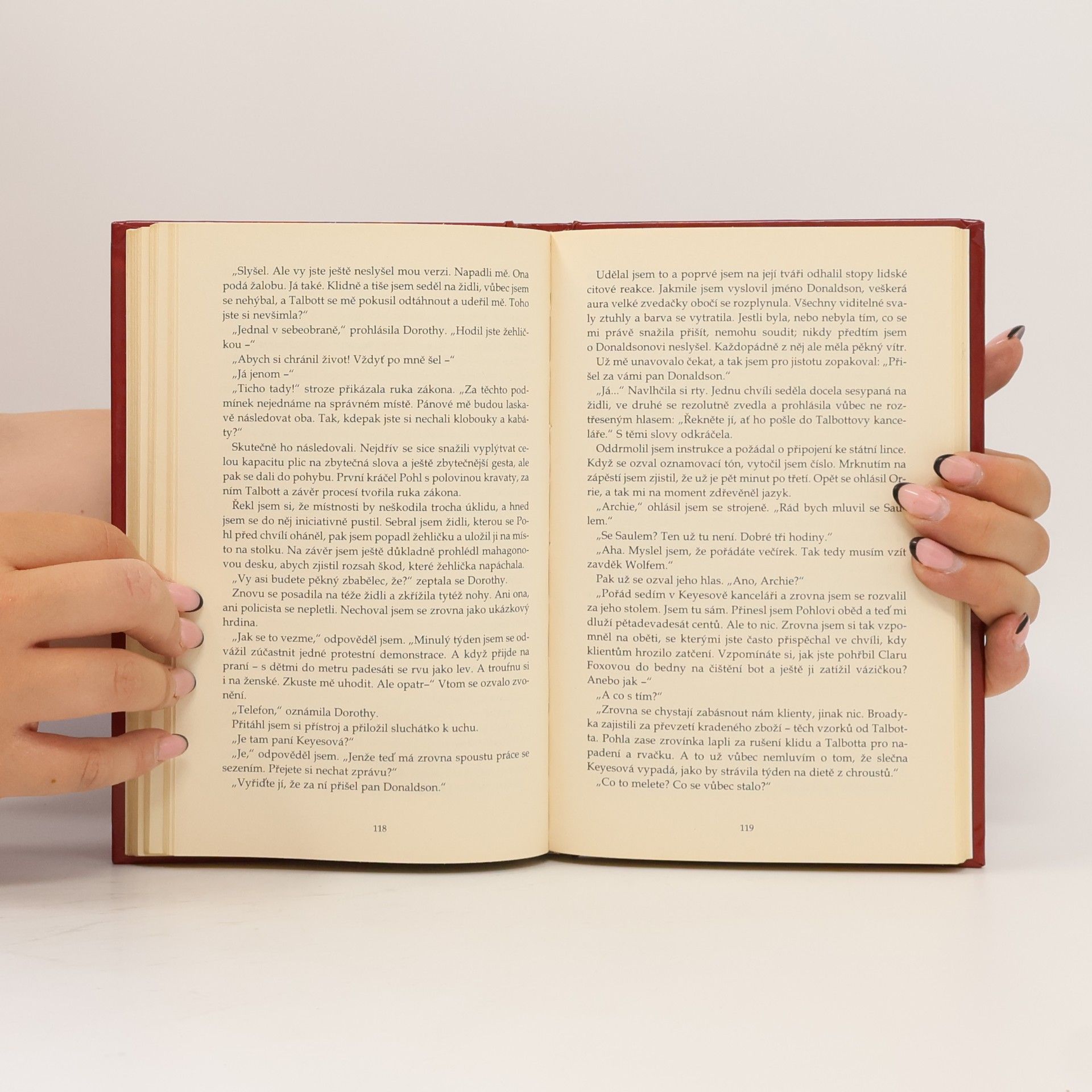 Rex Stout Tři stažené opony