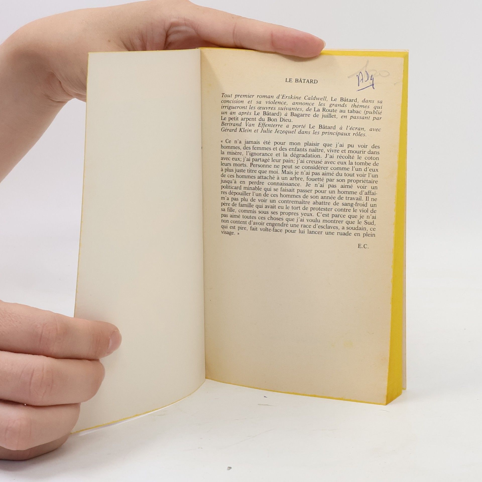 Erskine Caldwell Livre de Poche - 6: Le bâtard - Texte intégral