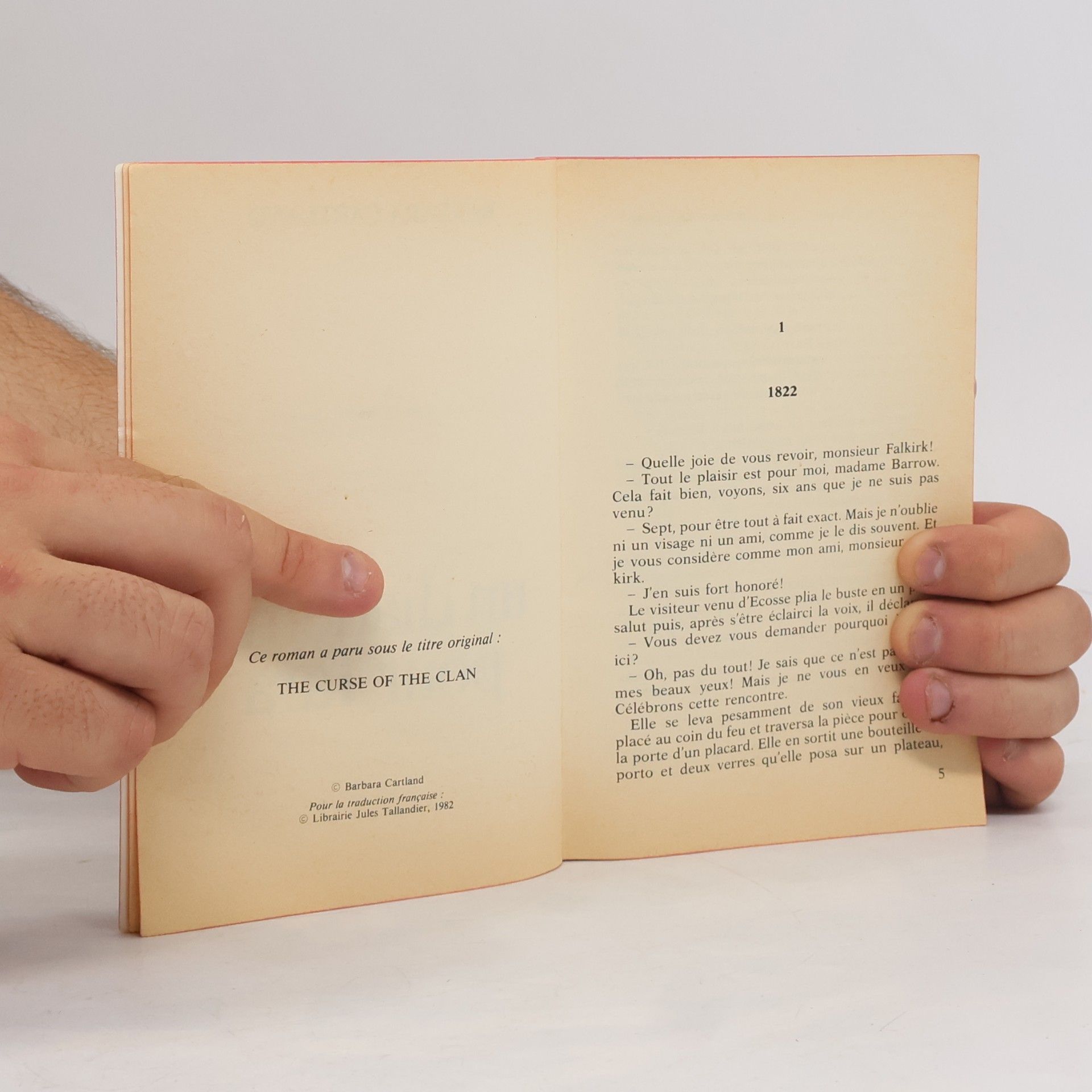 Barbara Cartland Un diadème pour Tara