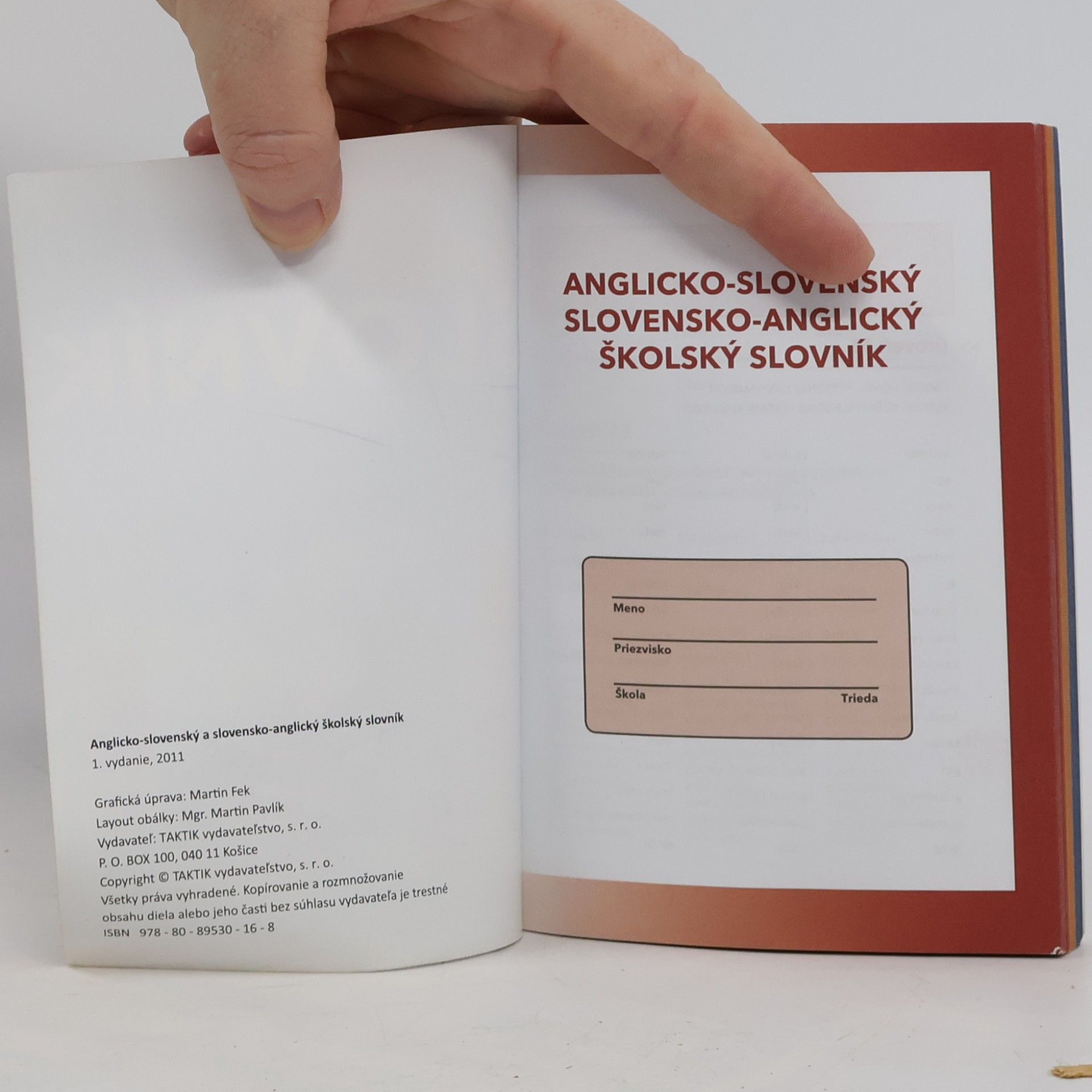 Autorenkollektiv Anglicko-slovenský slovensko-anglický školský slovník