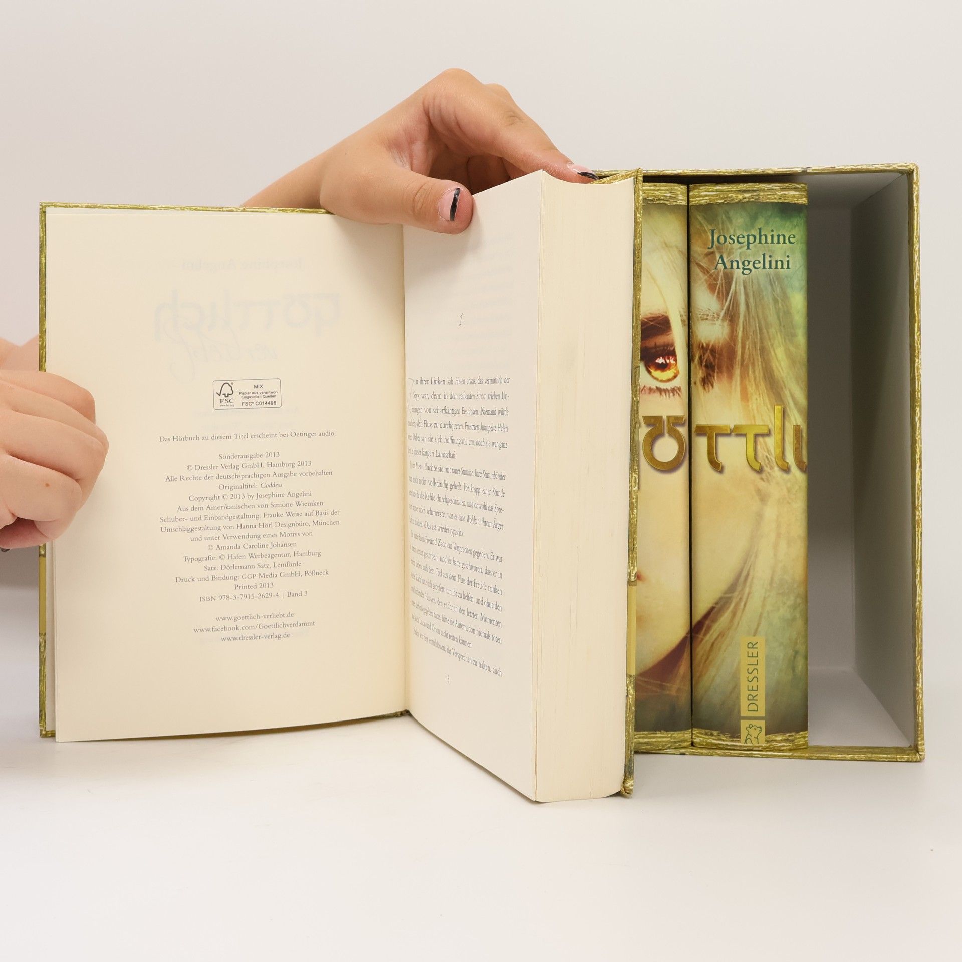 Josephine Angelini Göttlich-Trilogie