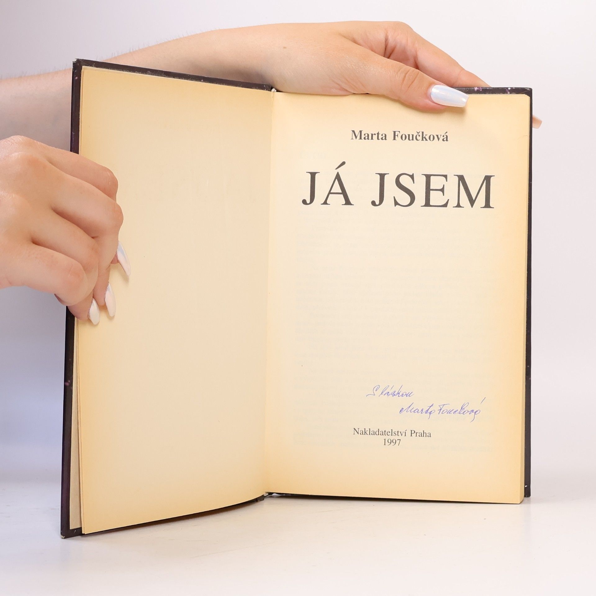Marta Foučková Já jsem
