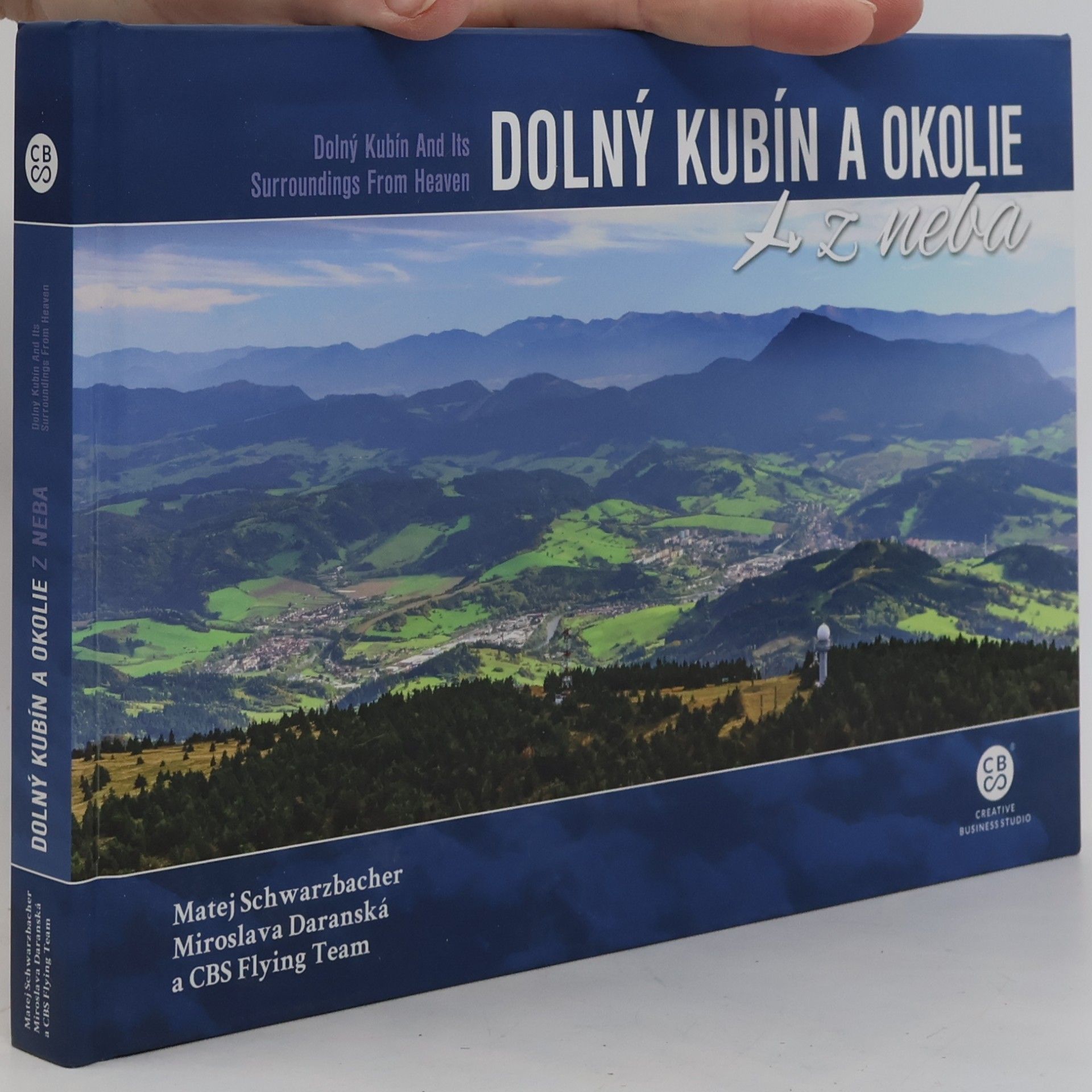 Matej Schwarzbacher Dolný Kubín a okolie z neba