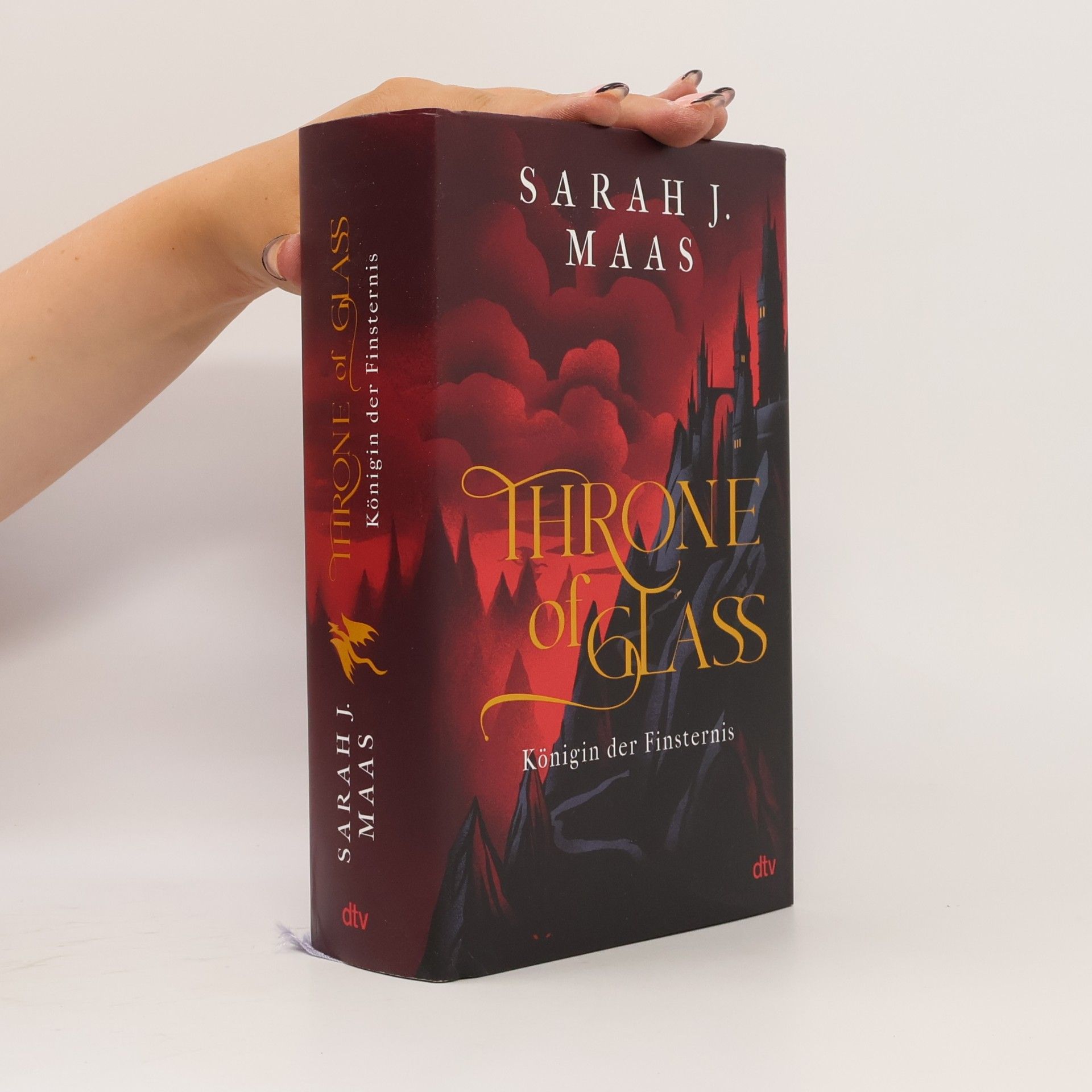 Sarah J. Maas Throne of Glass - 4: Königin der Finsternis - limitierte Sonderausgabe mit Wendeumschlag und hochveredelter Gestaltung