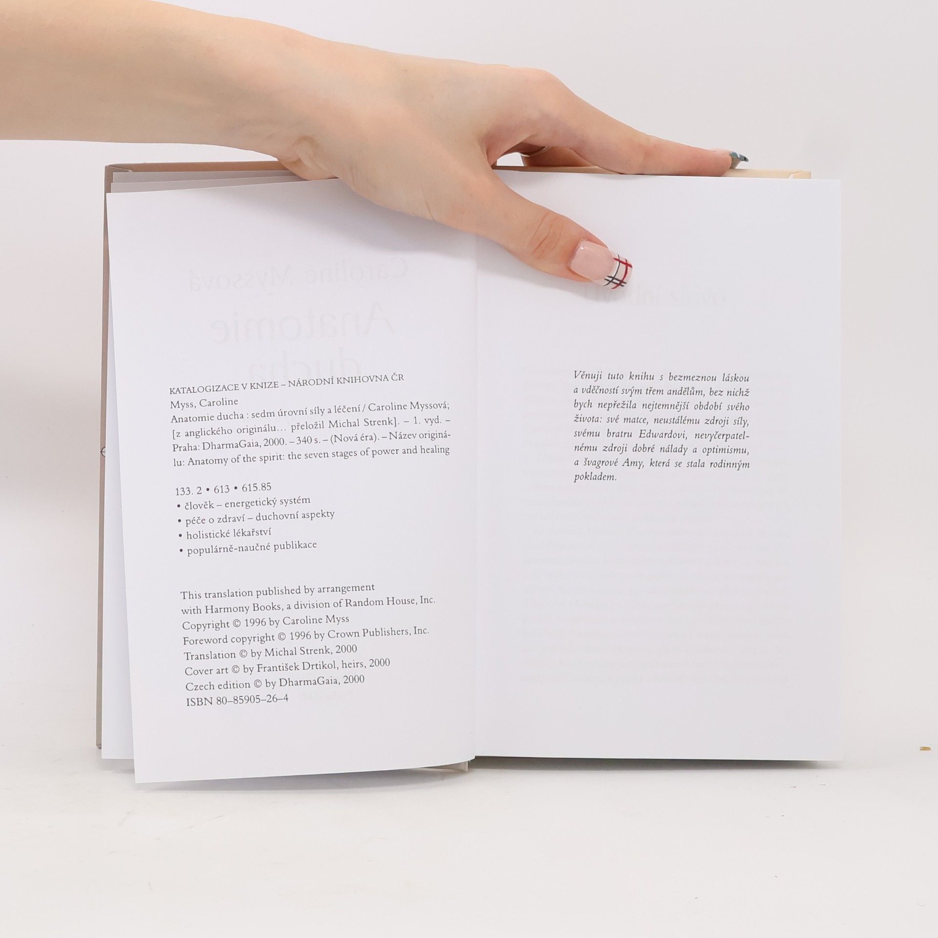 Caroline Myss Anatomie ducha