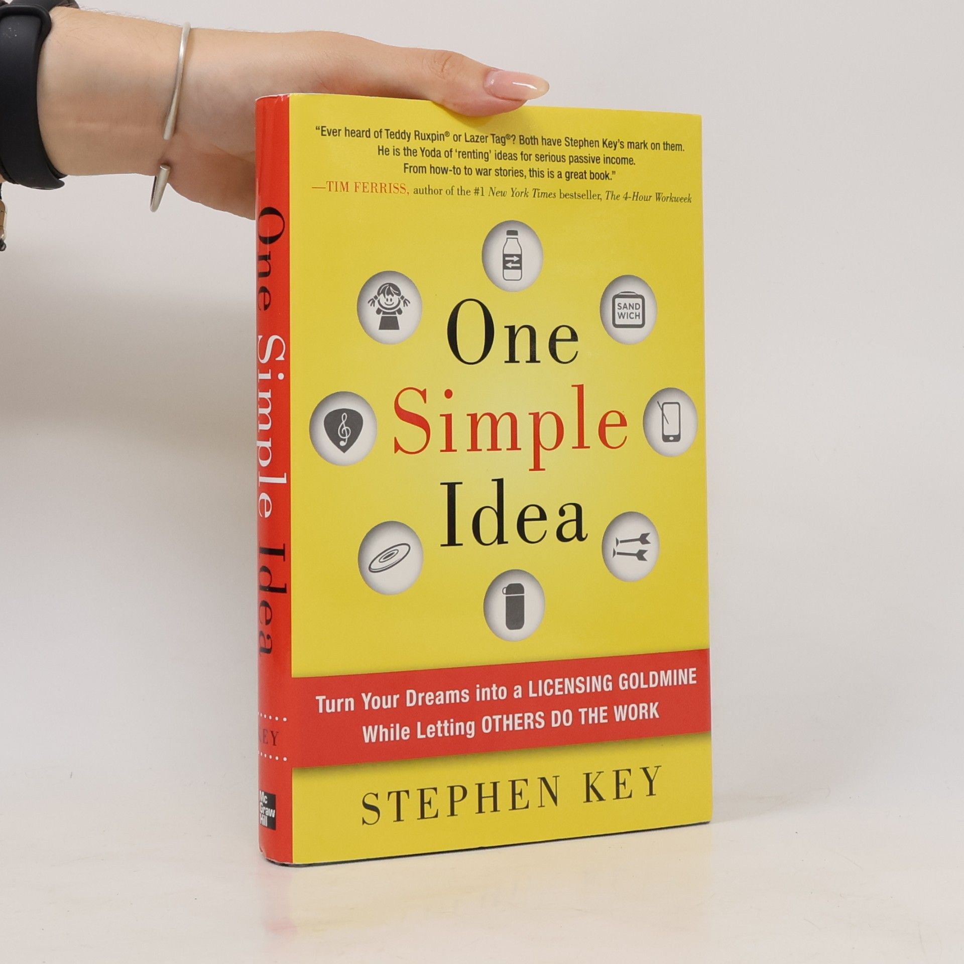 One simple idea : turn your dreams into a licensing goldmine while letting others do the work