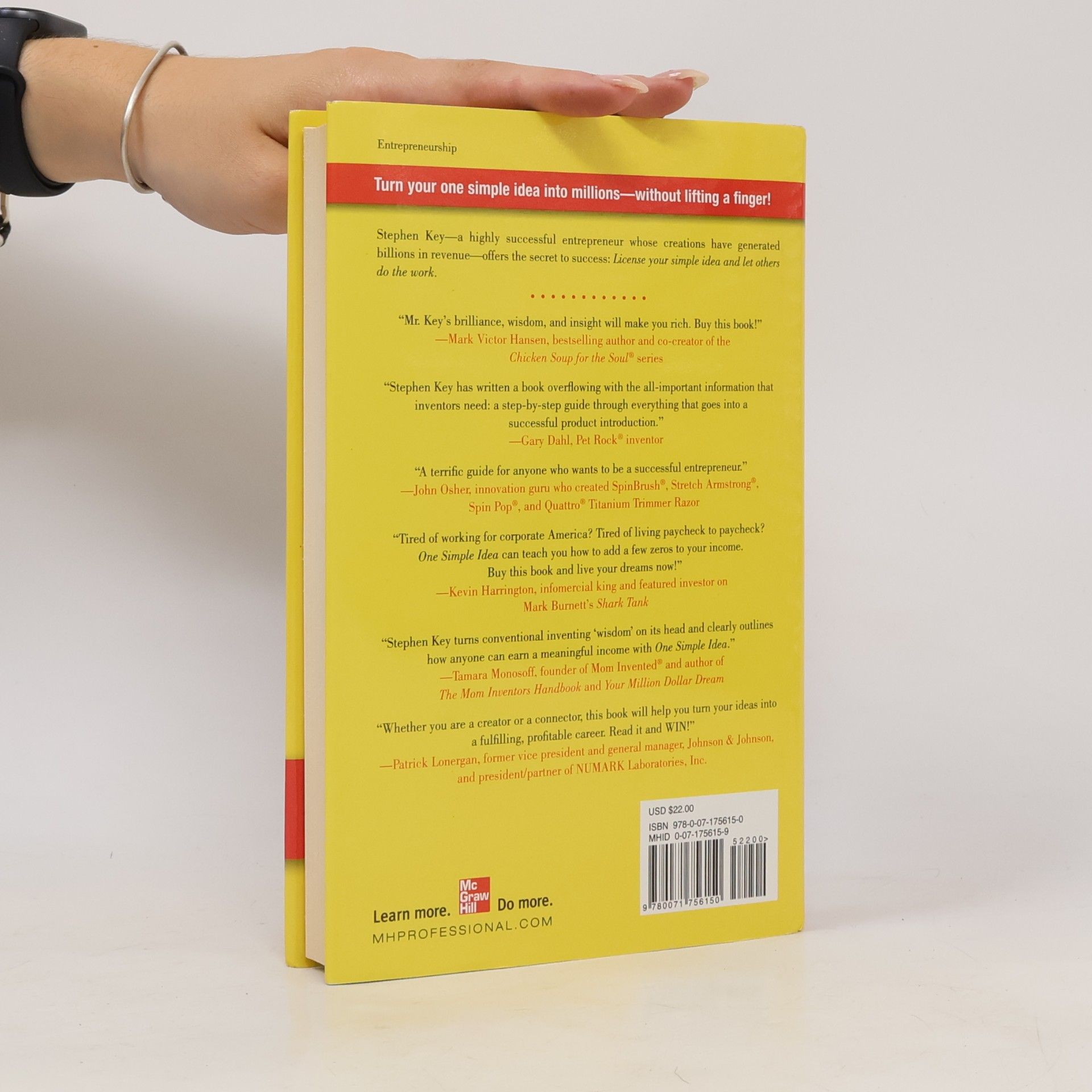 Colleen Sell One simple idea : turn your dreams into a licensing goldmine while letting others do the work