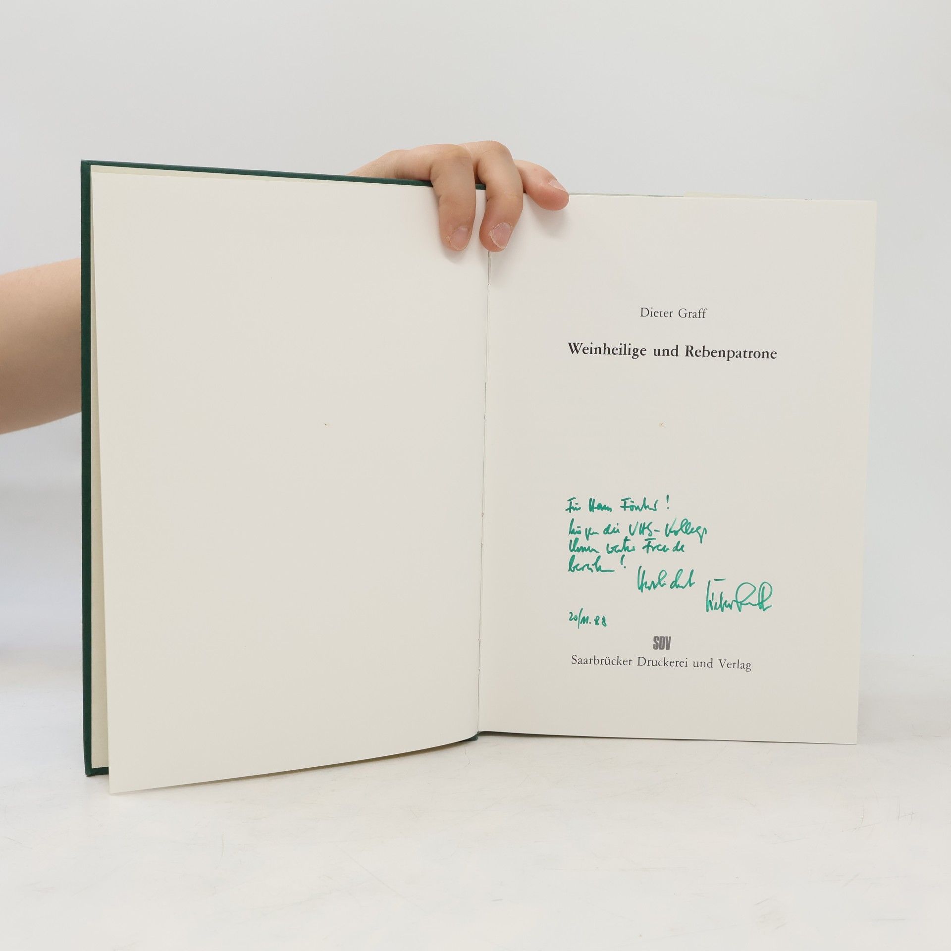 Dieter Graff Weinheilige und Rebenpatrone