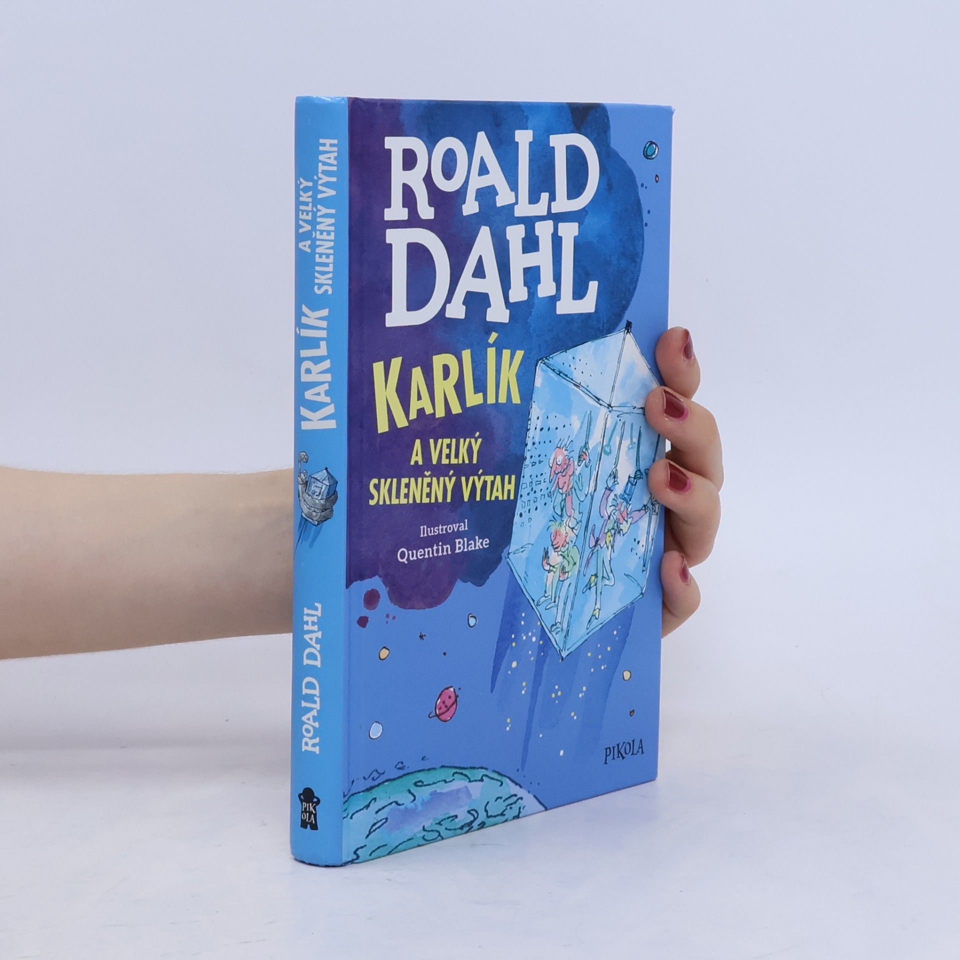 Roald Dahl Karlík a velký skleněný výtah