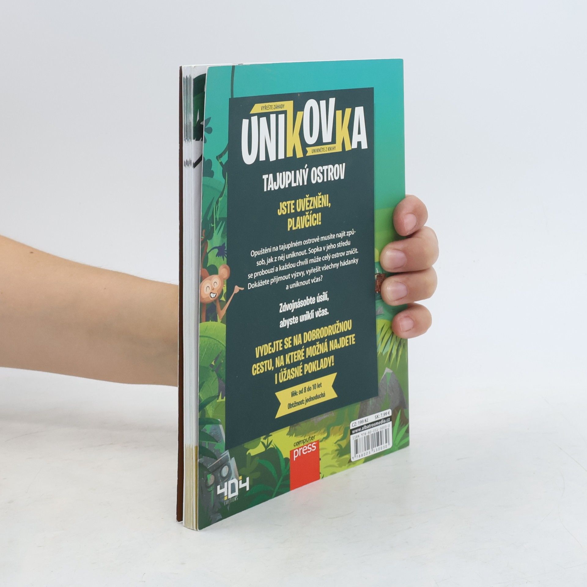 Stéphane Anquetil Únikovka. Tajuplný ostrov