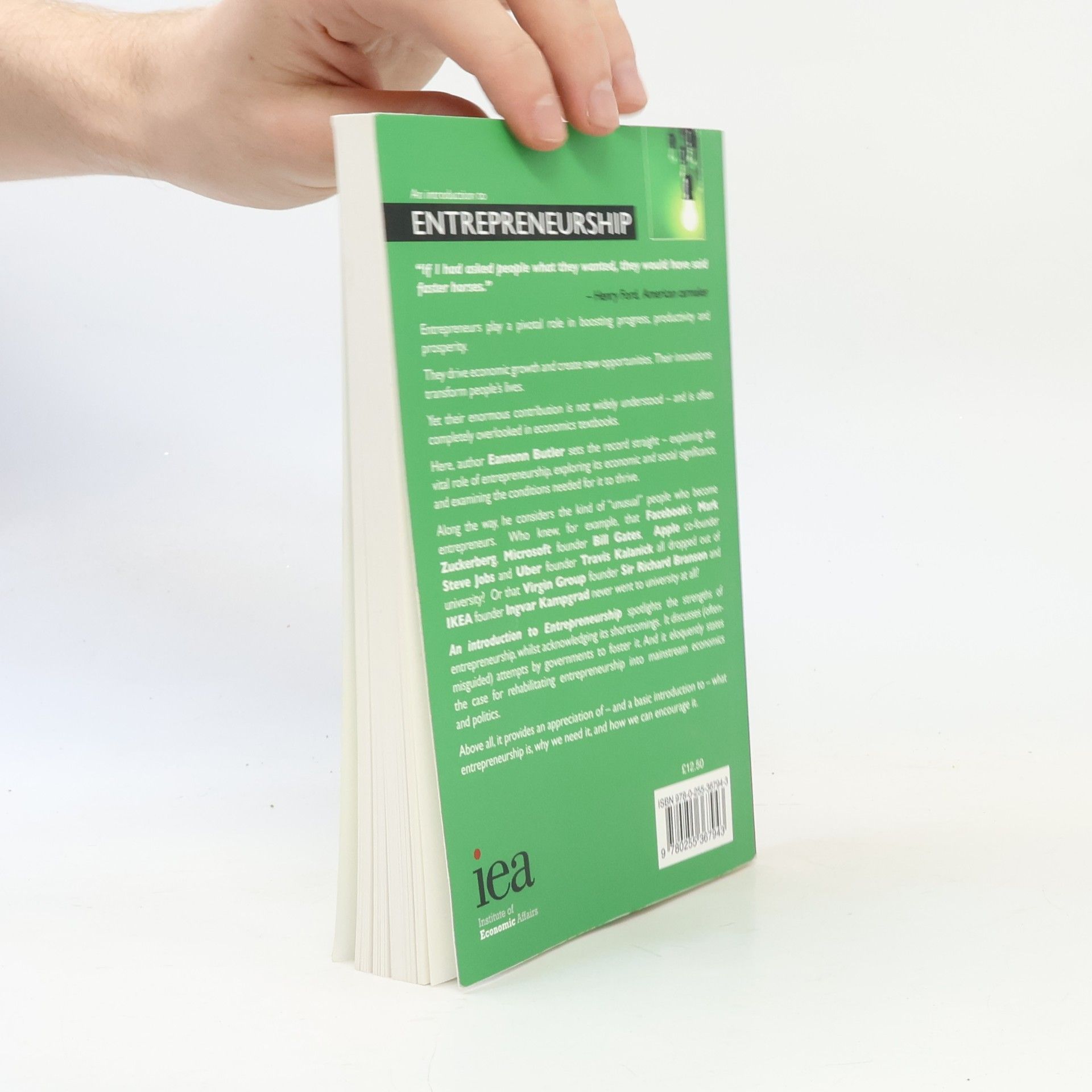 Eamonn Butler An Introduction to Entrepreneurship