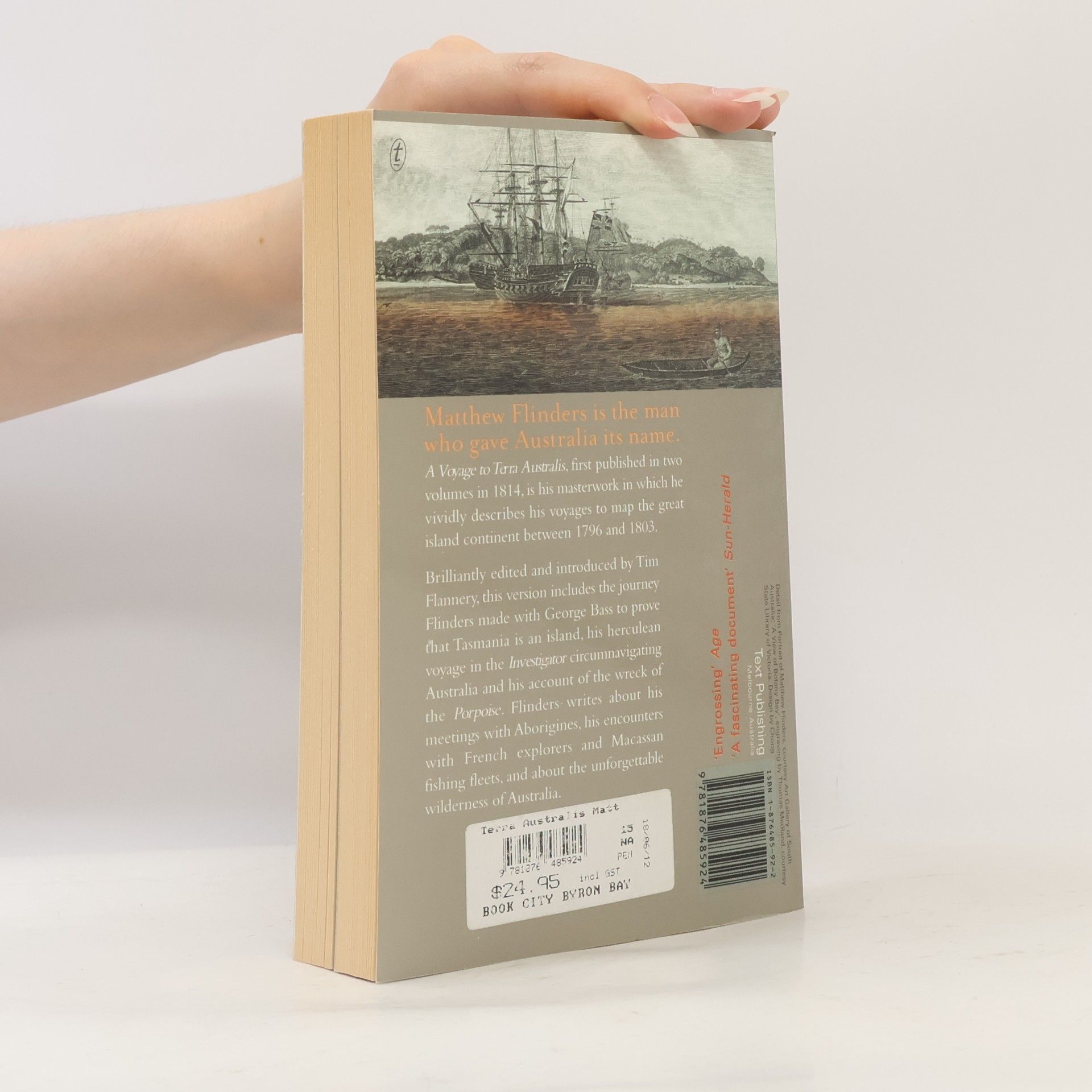 Tim Flannery Terra Australis Matthew Flinders' Great Adventures in the Circumnavigation of Australia