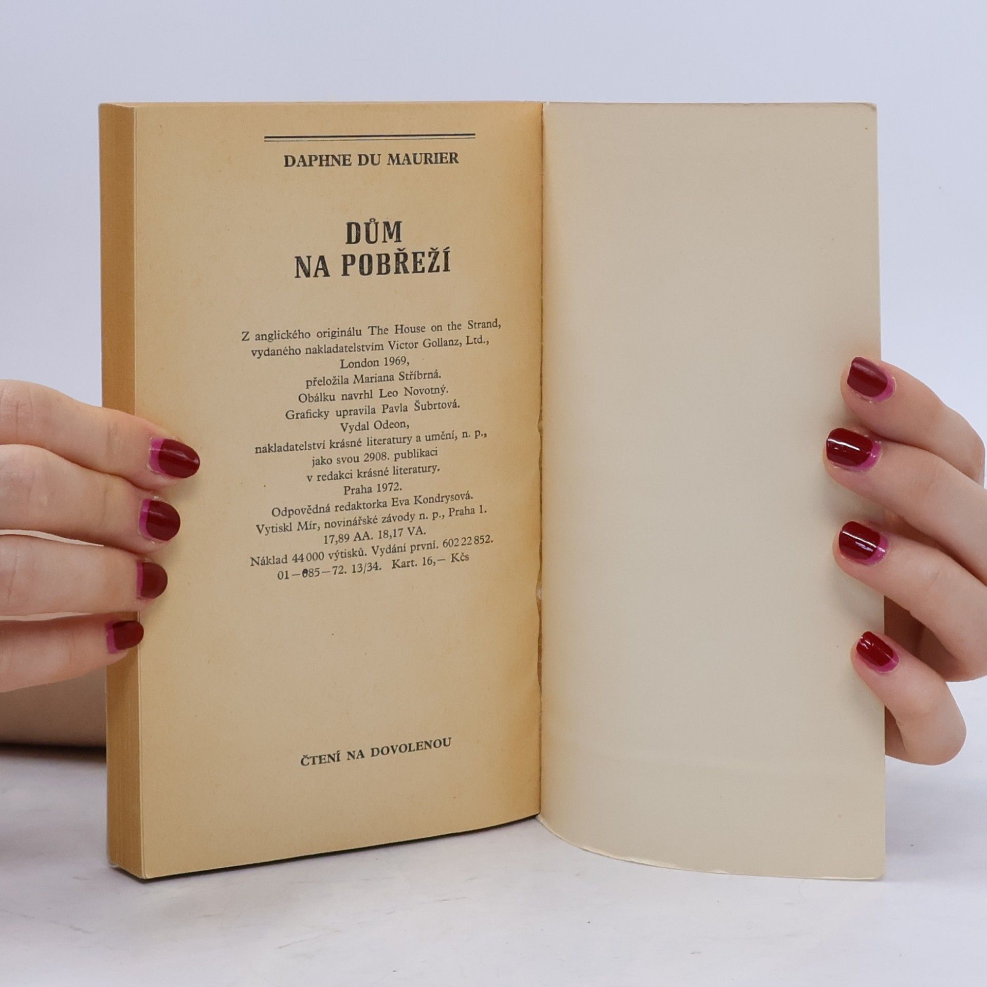 Daphne du Maurier Dům na pobřeží
