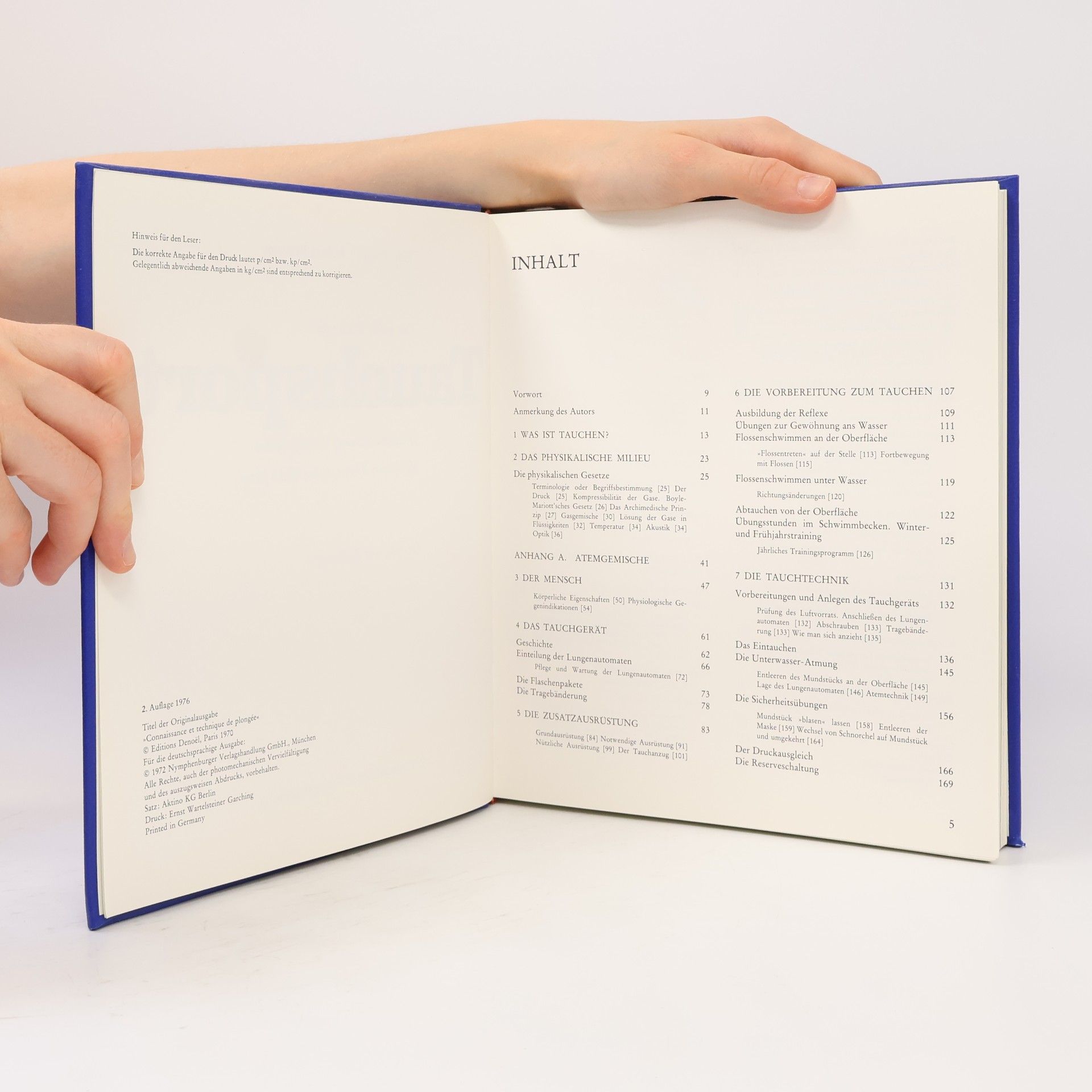 Various authors Das große Buch vom Tauchsport