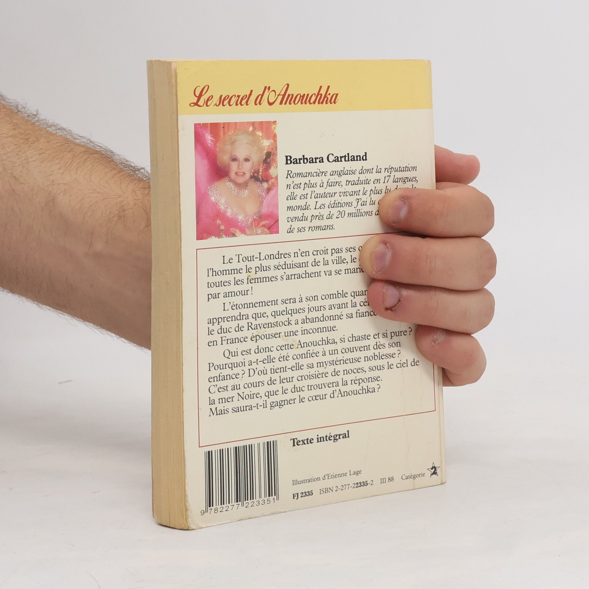Barbara Cartland Le Secret d'Anouchka