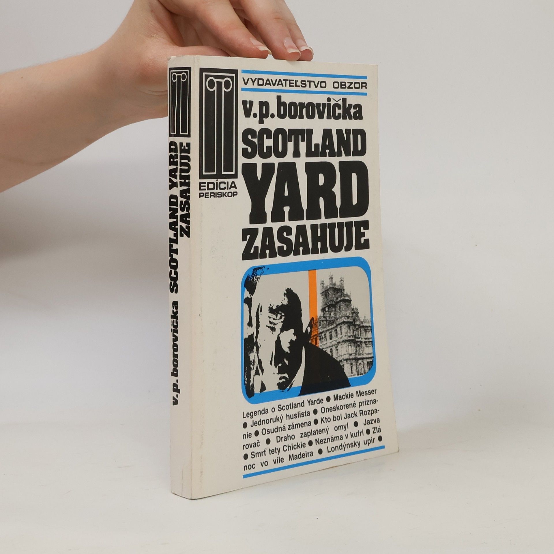 Václav Pavel Borovička Scotland Yard zasahuje