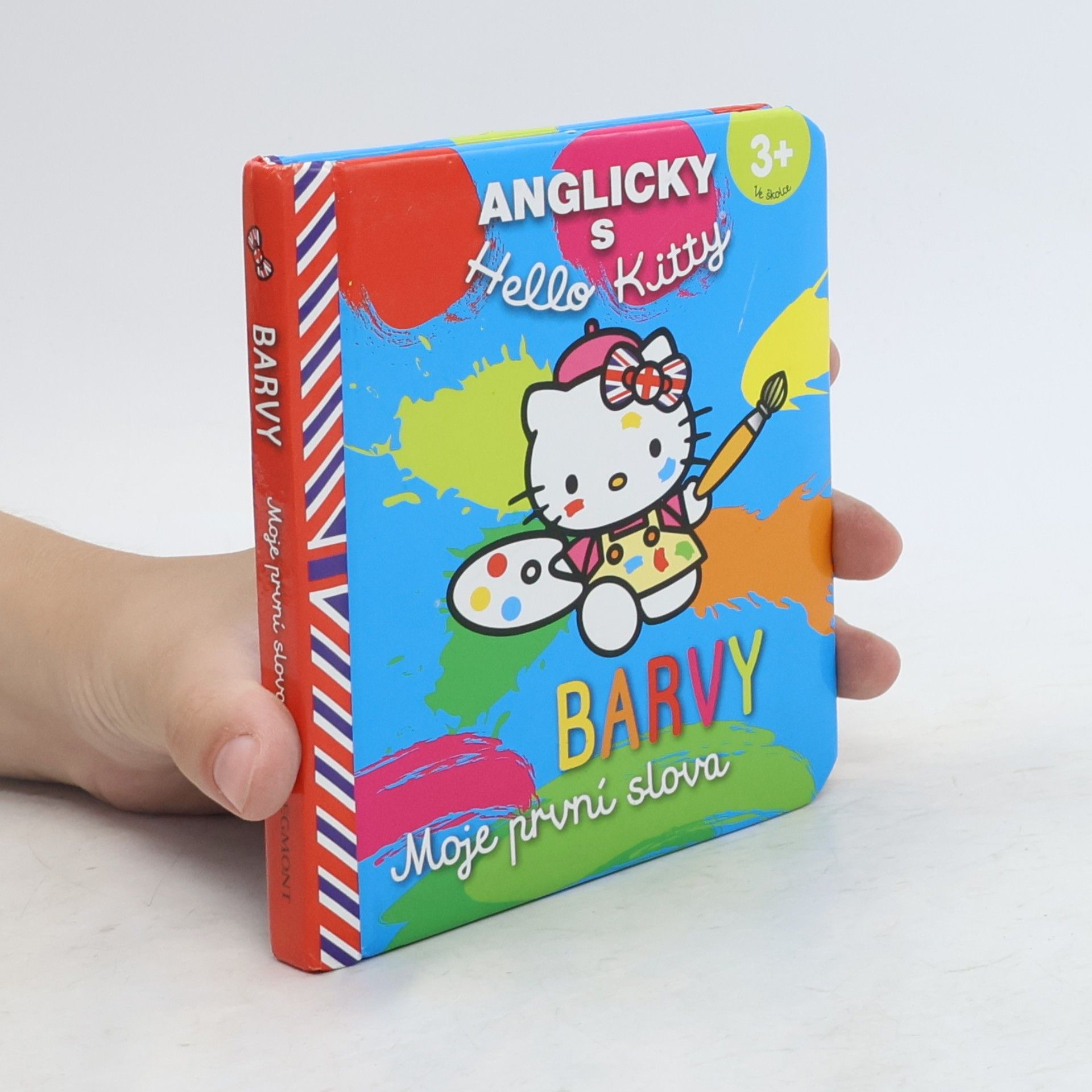 Maria Arnautovová Anglicky s Hello Kitty. Barvy
