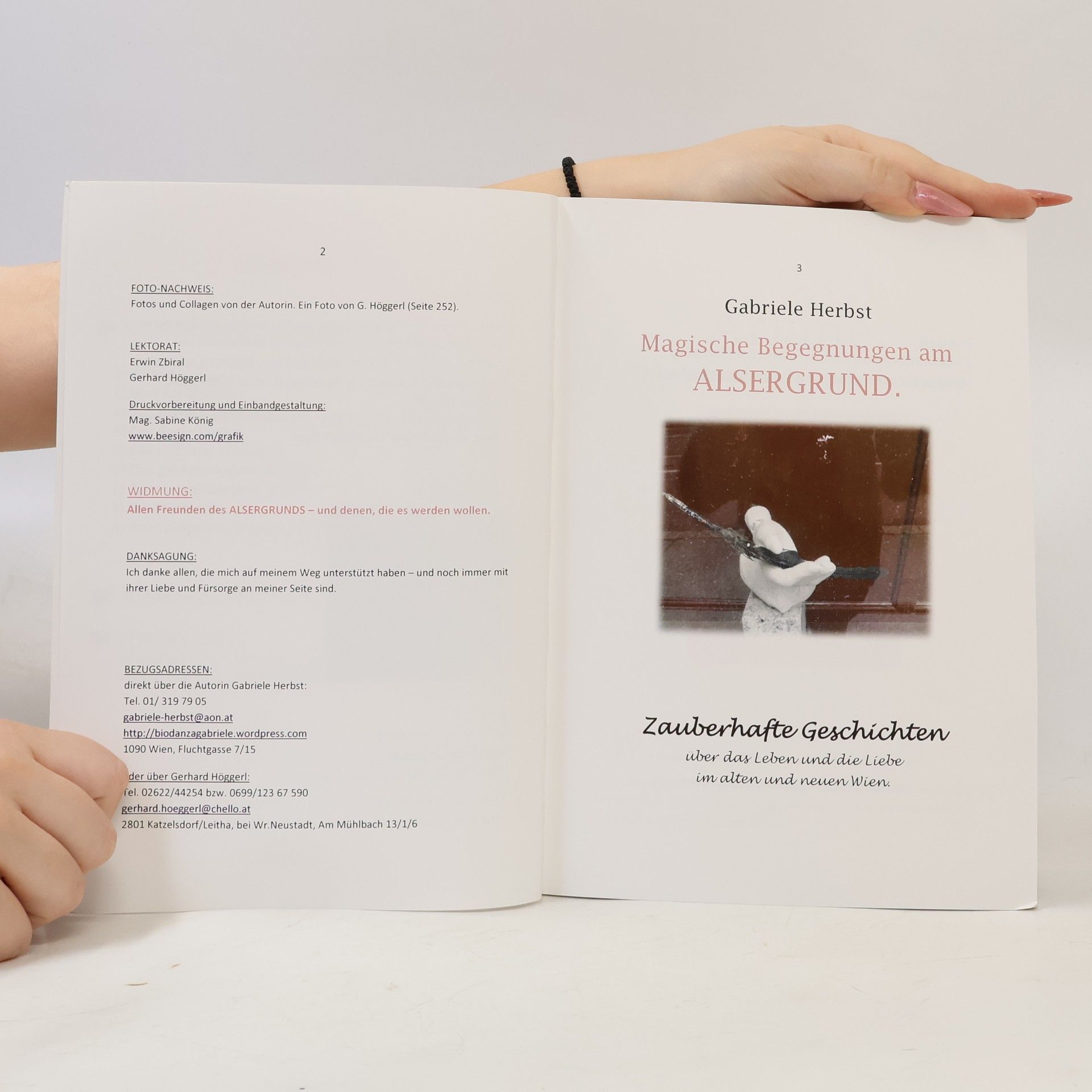 Gabriele Herbst Magische Begegnungen am Alsergrund