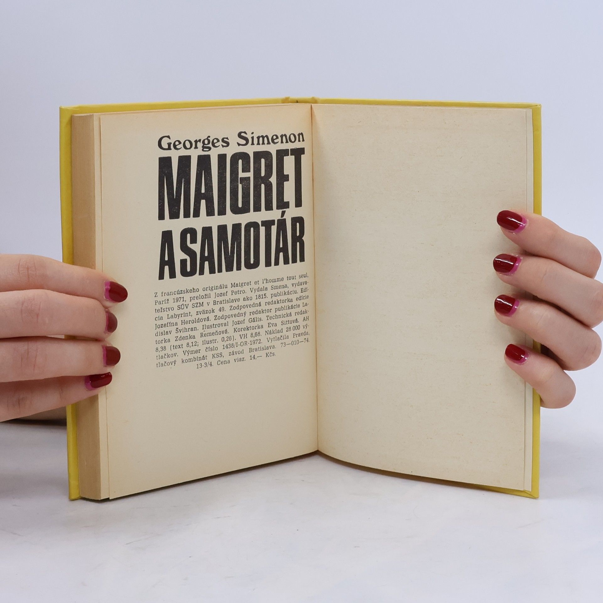 Georges Simenon Maigret a samotár