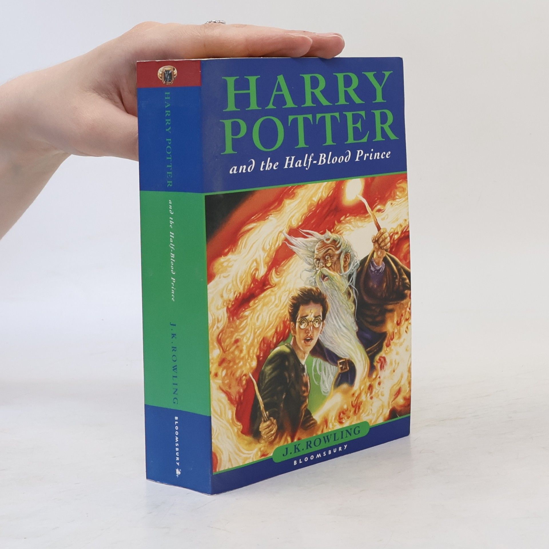J. K. Rowling Harry Potter and the Half-Blood Prince.