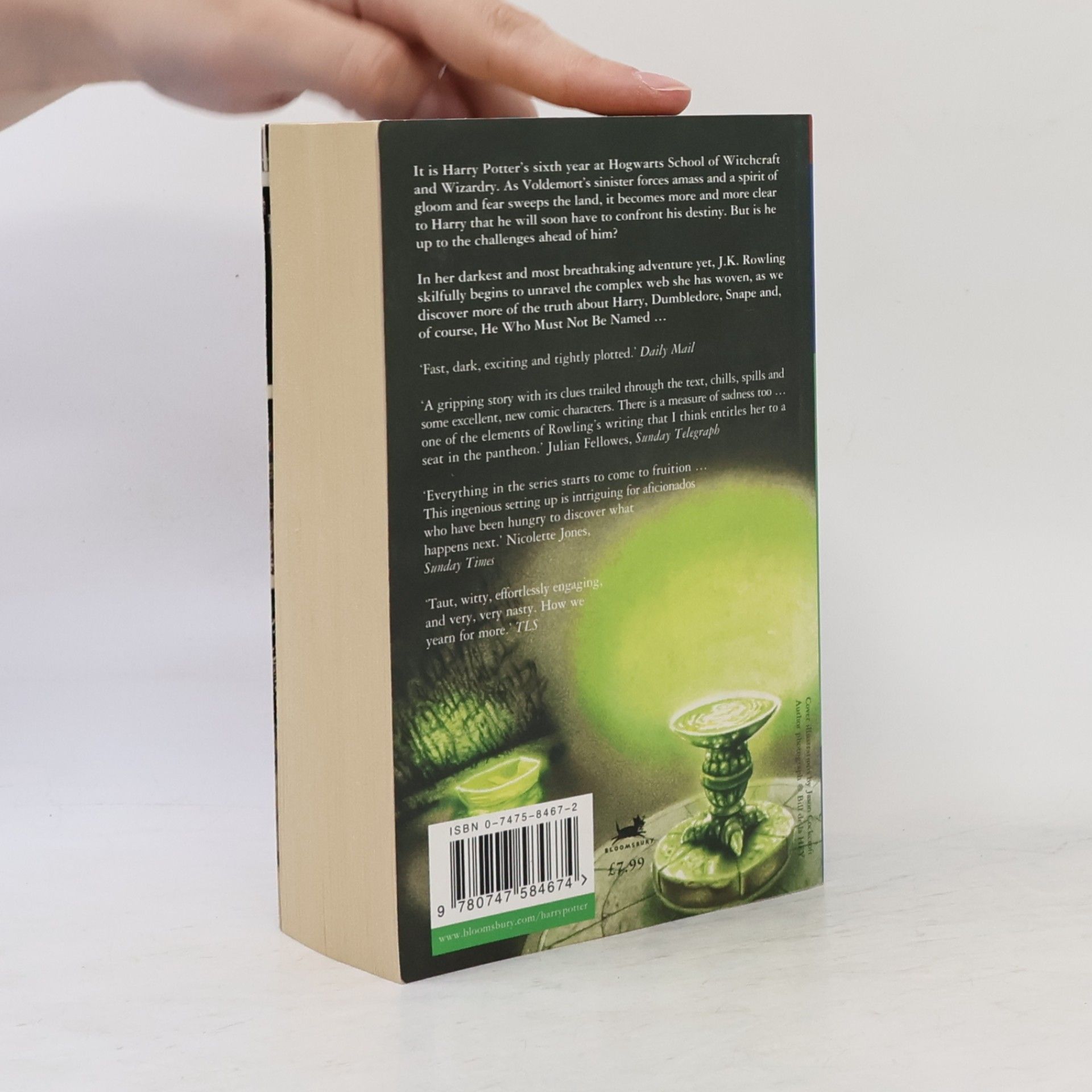J. K. Rowling Harry Potter and the Half-Blood Prince.