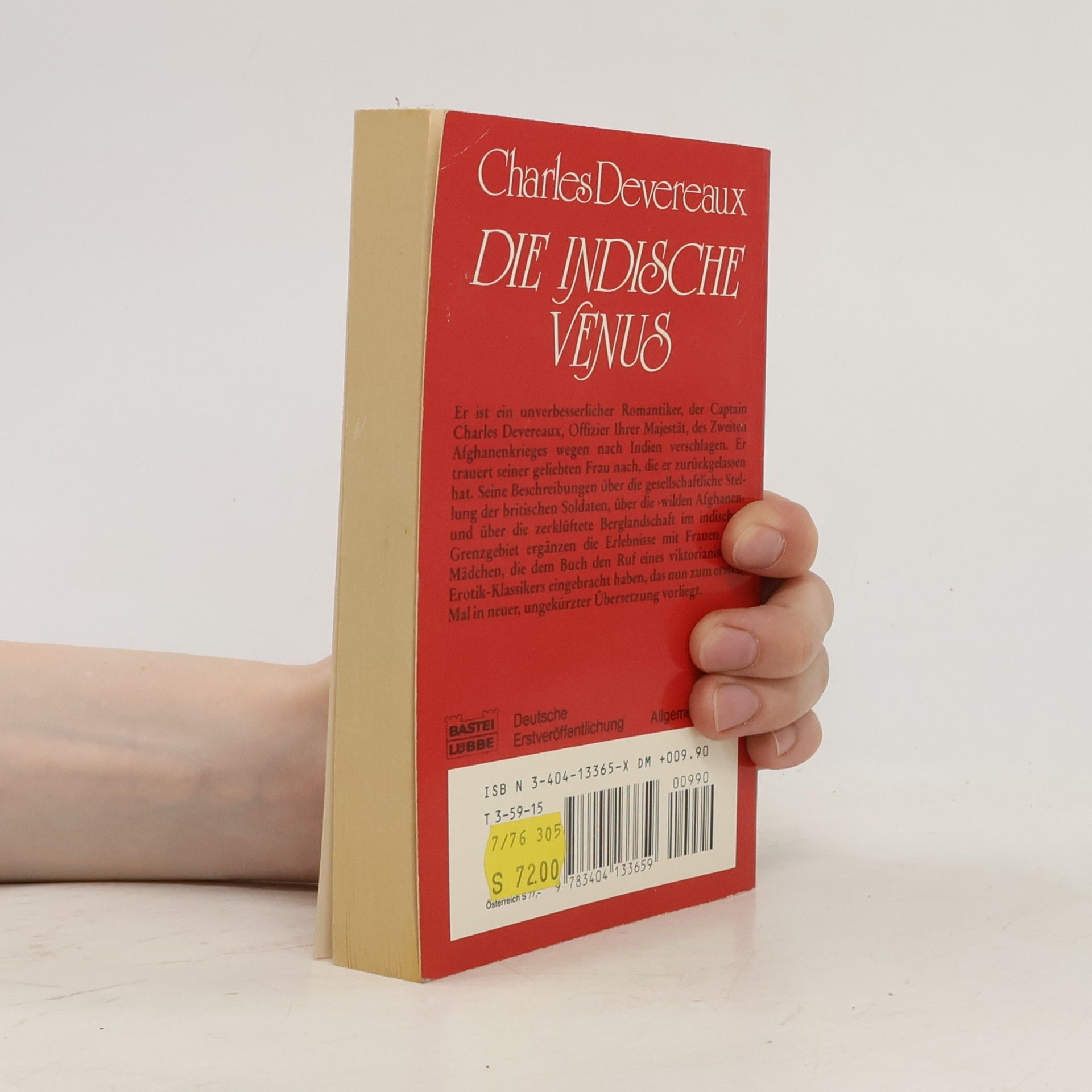 Charles Devereaux Bastei Lübbe Taschenbücher: Die indische Venus