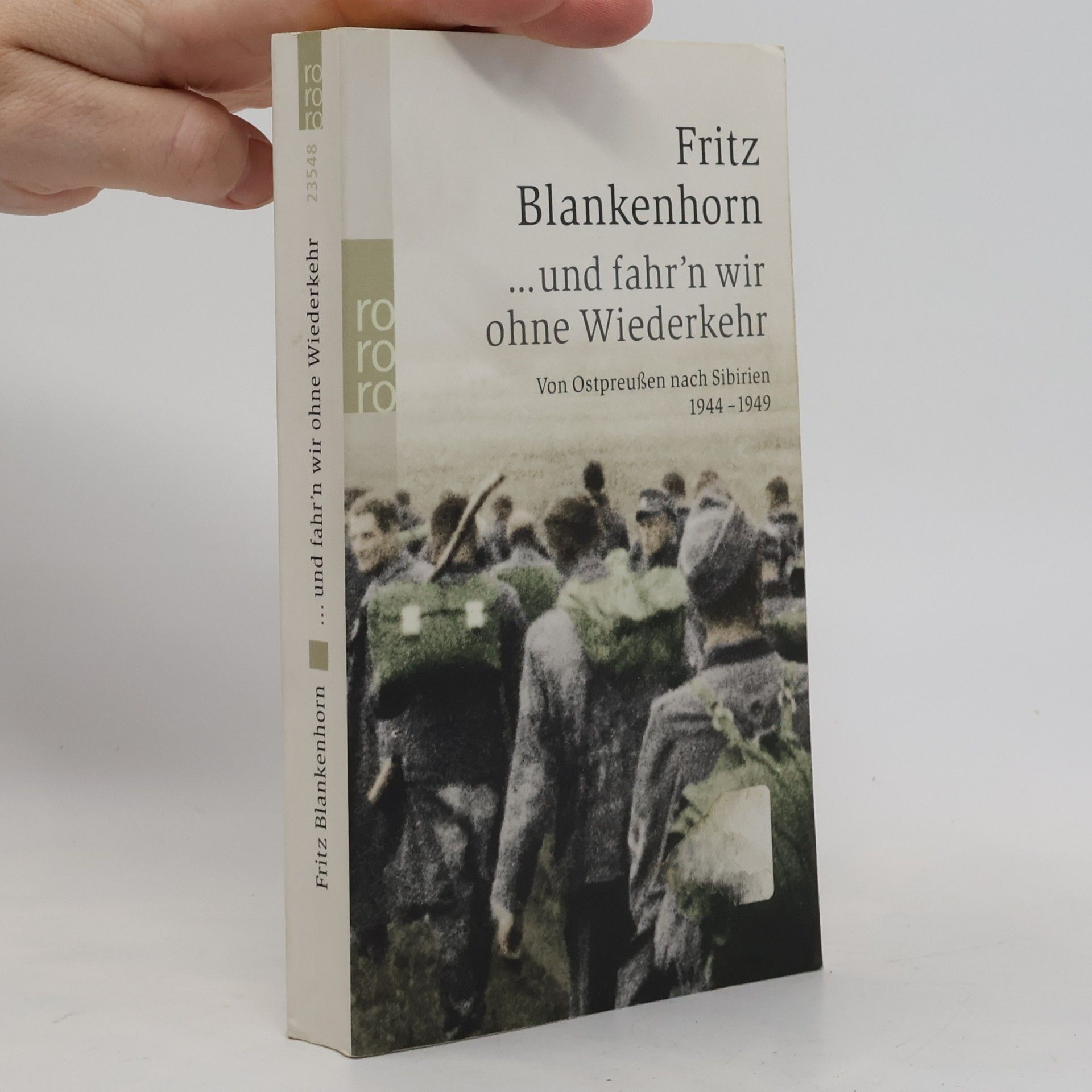 Fritz Blankenhorn ... und fahr'n wir ohne Wiederkehr