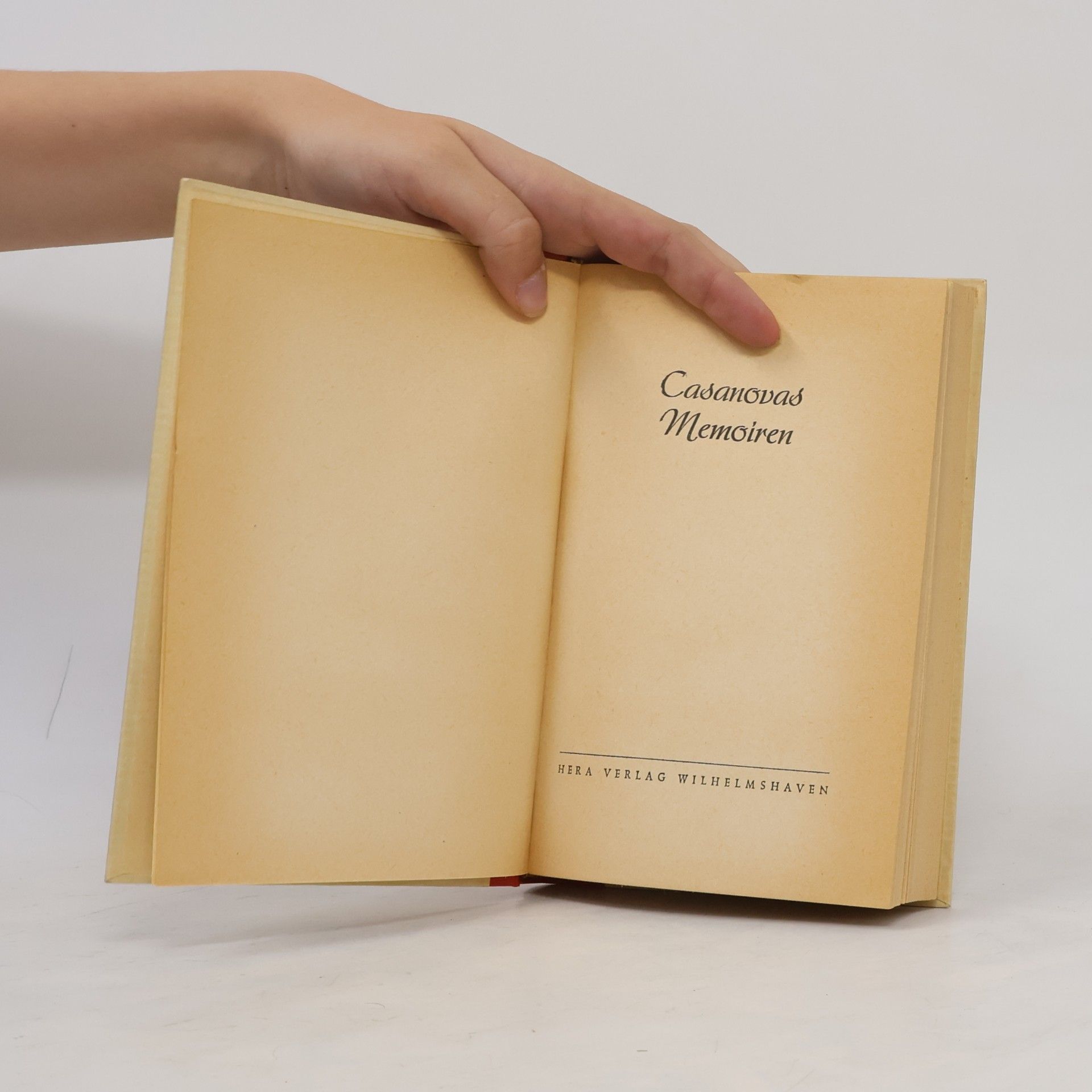 Giacomo Casanova Casanovas Memoiren