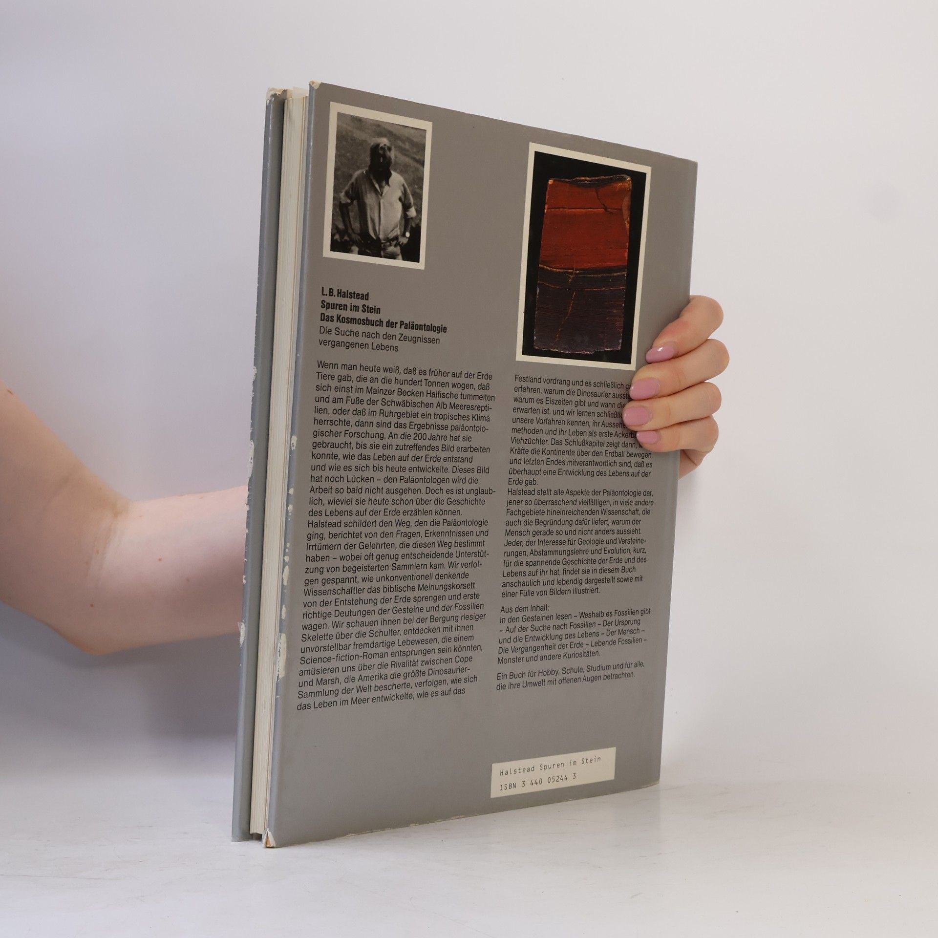 Lambert B. Halstead Spuren im Stein, das Kosmos-Buch der Paläontologie