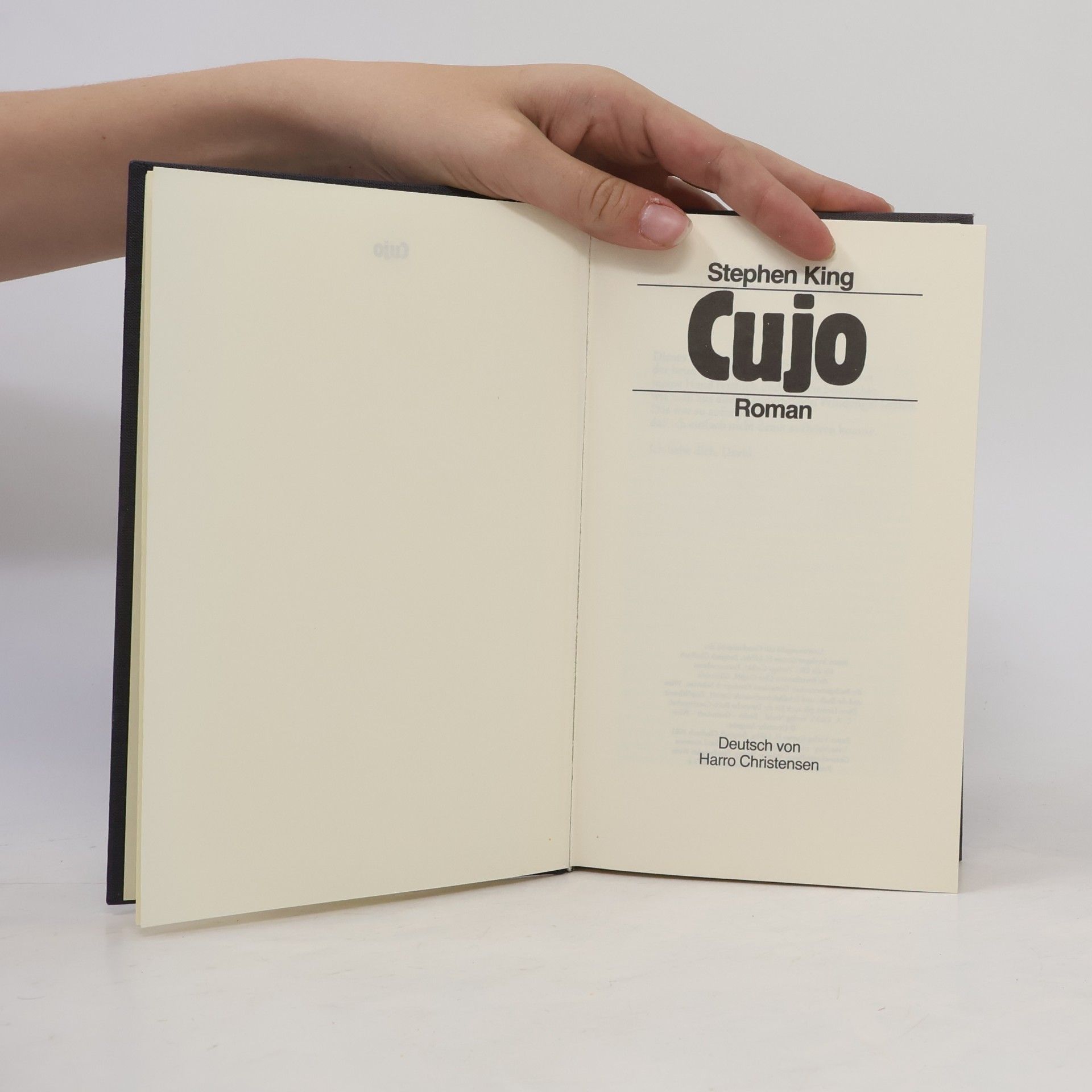 Stephen King Cujo